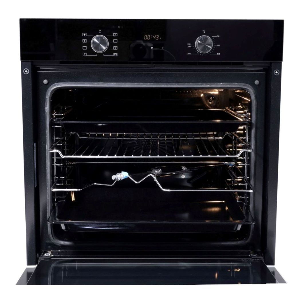 ელექტროღუმელი BOE60-GGT-FULL BLACK — ფოტო 3