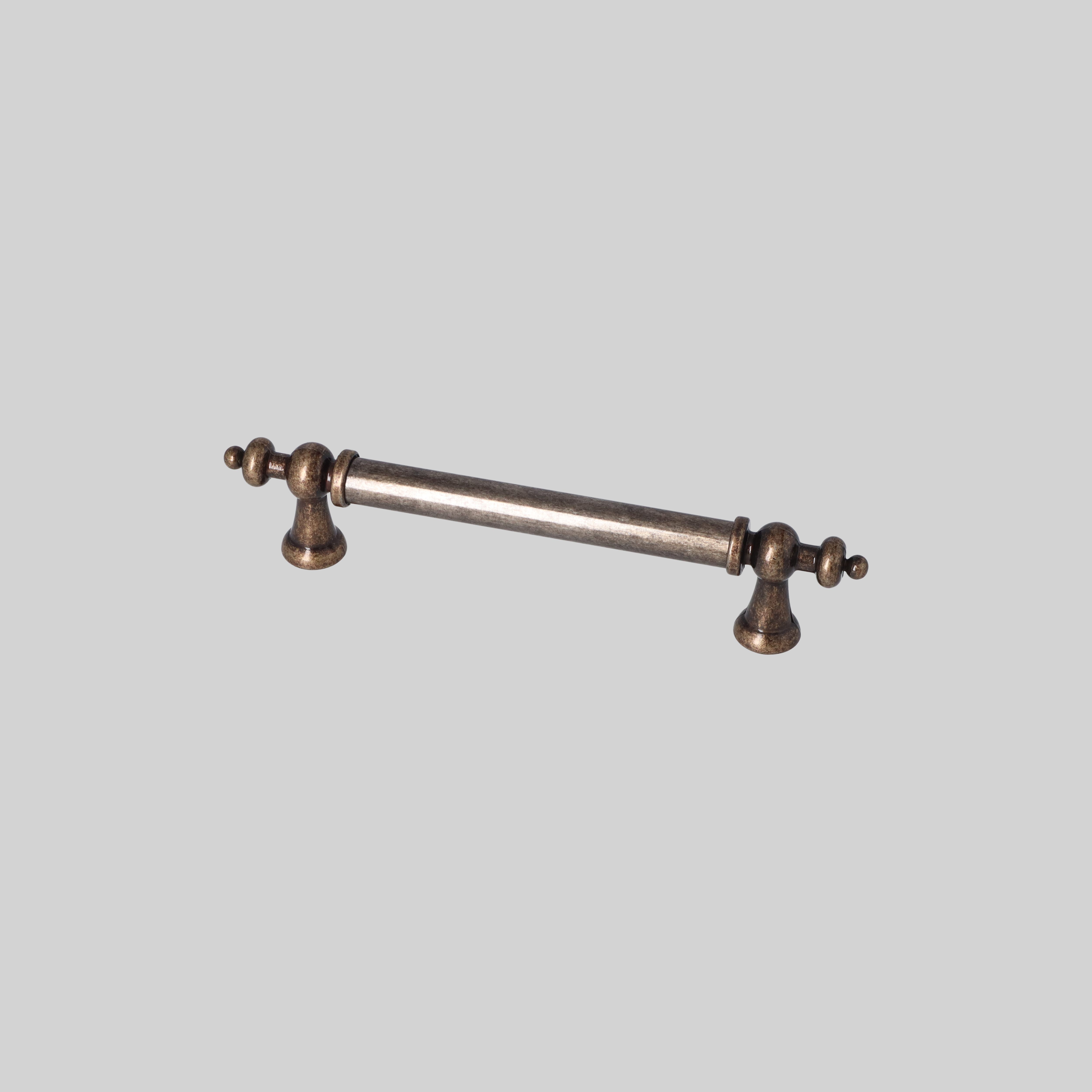 982-256-AS სახელური L=256mm, ანტიკური ოქროსფერი ERKUL