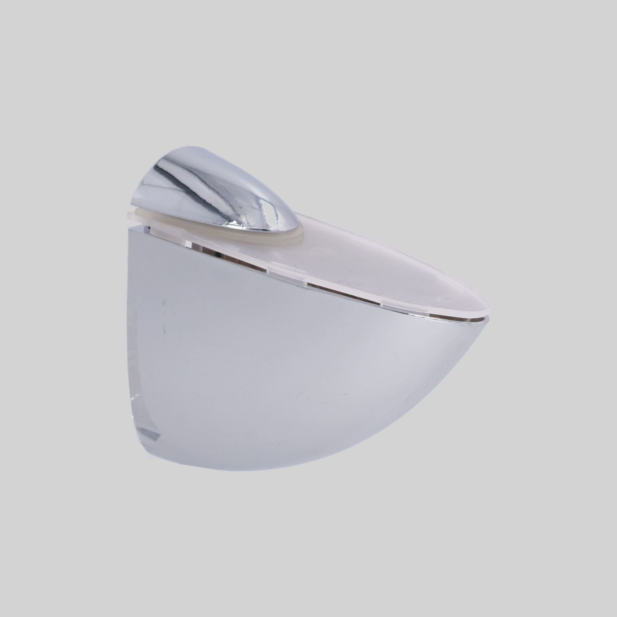 შუშის სამაგრი extra large 99.5*36.5*80mm Chrome 160გრ.