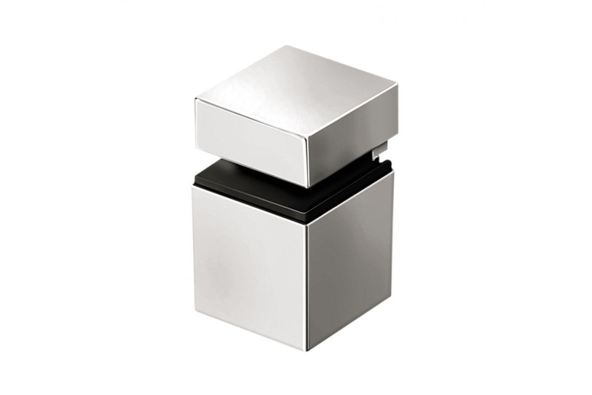შუშის თაროს სამაგრი chrom PP-00GS02-01 (GTV)