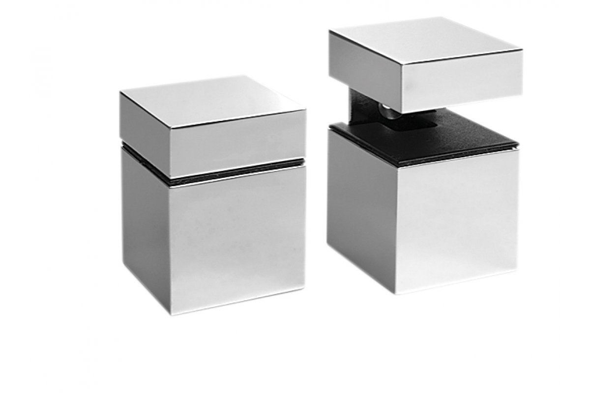 შუშის თაროს სამაგრი chrom PP-00GS03-01 (GTV)