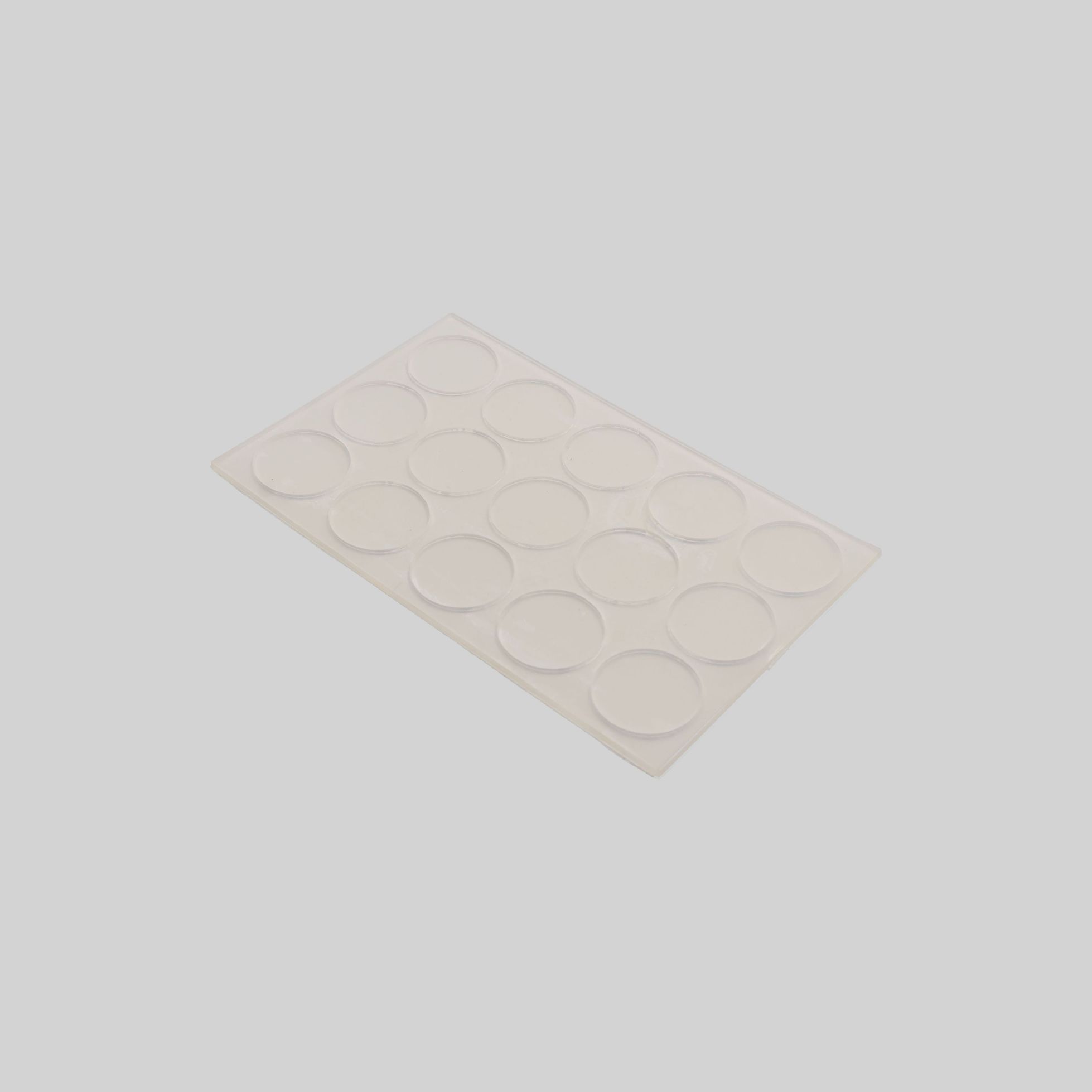რეზინის წებოვანი წკაპი გამჭვირვალე 24mm