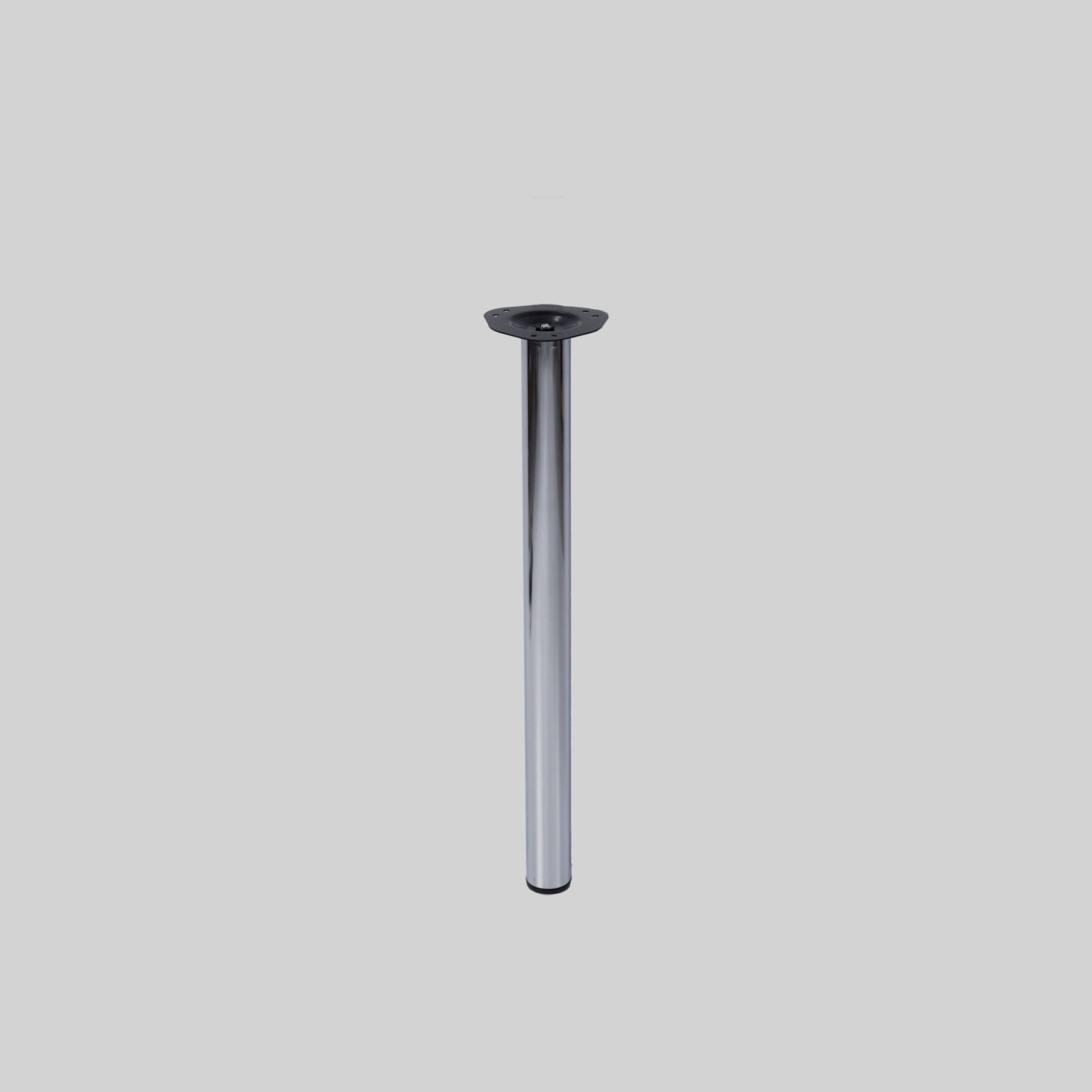 მაგიდის ფეხი H710*O50*T1.0mm Chrome