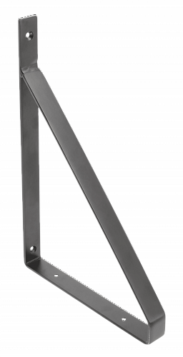 თაროს სამაგრი შავი 30x22cm PP-GINO-20M (GTV)