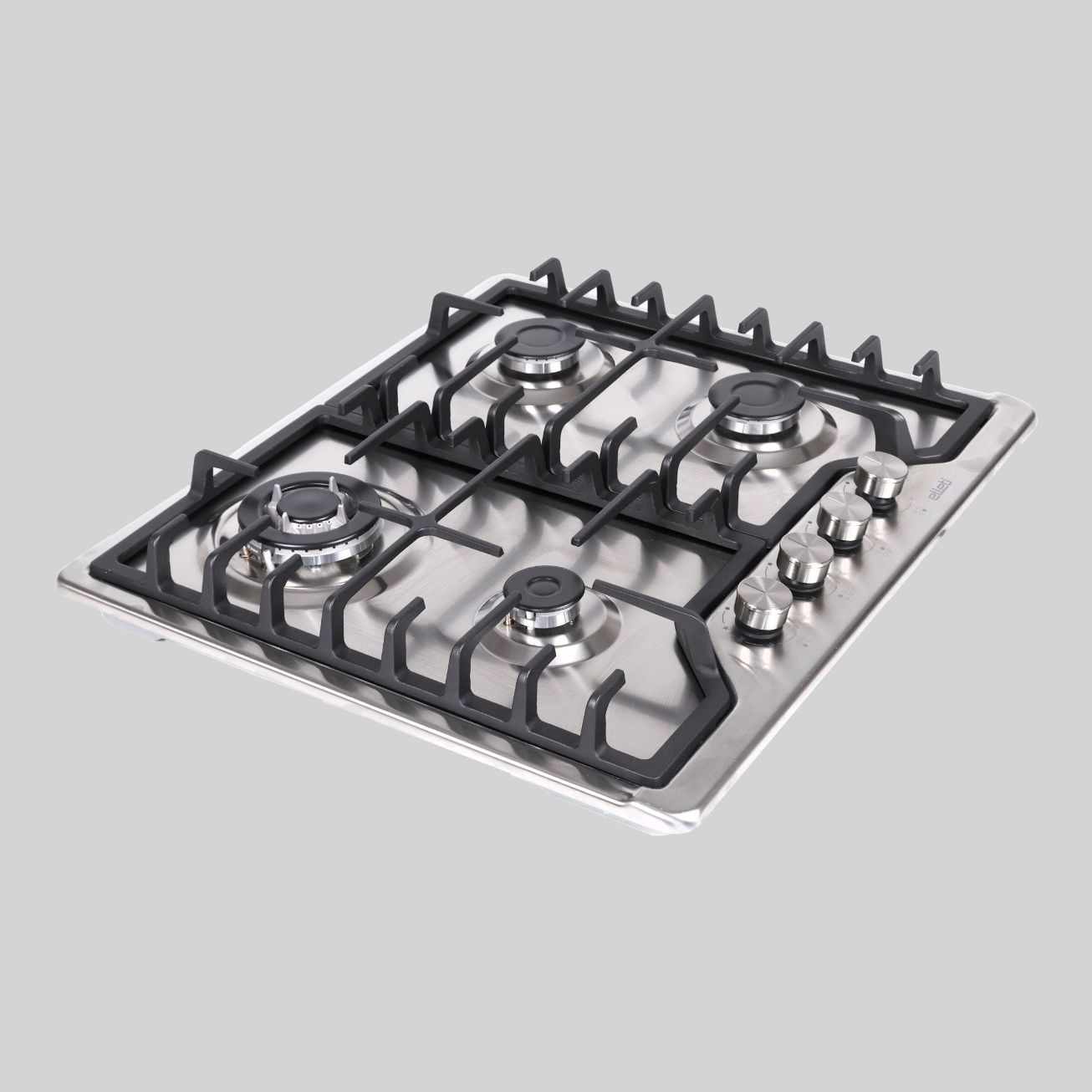 60230DNG გაზქურა 60cm ss inox aut.gas cutoff safe (3 Gas 1 hs 2.5K wok) WS