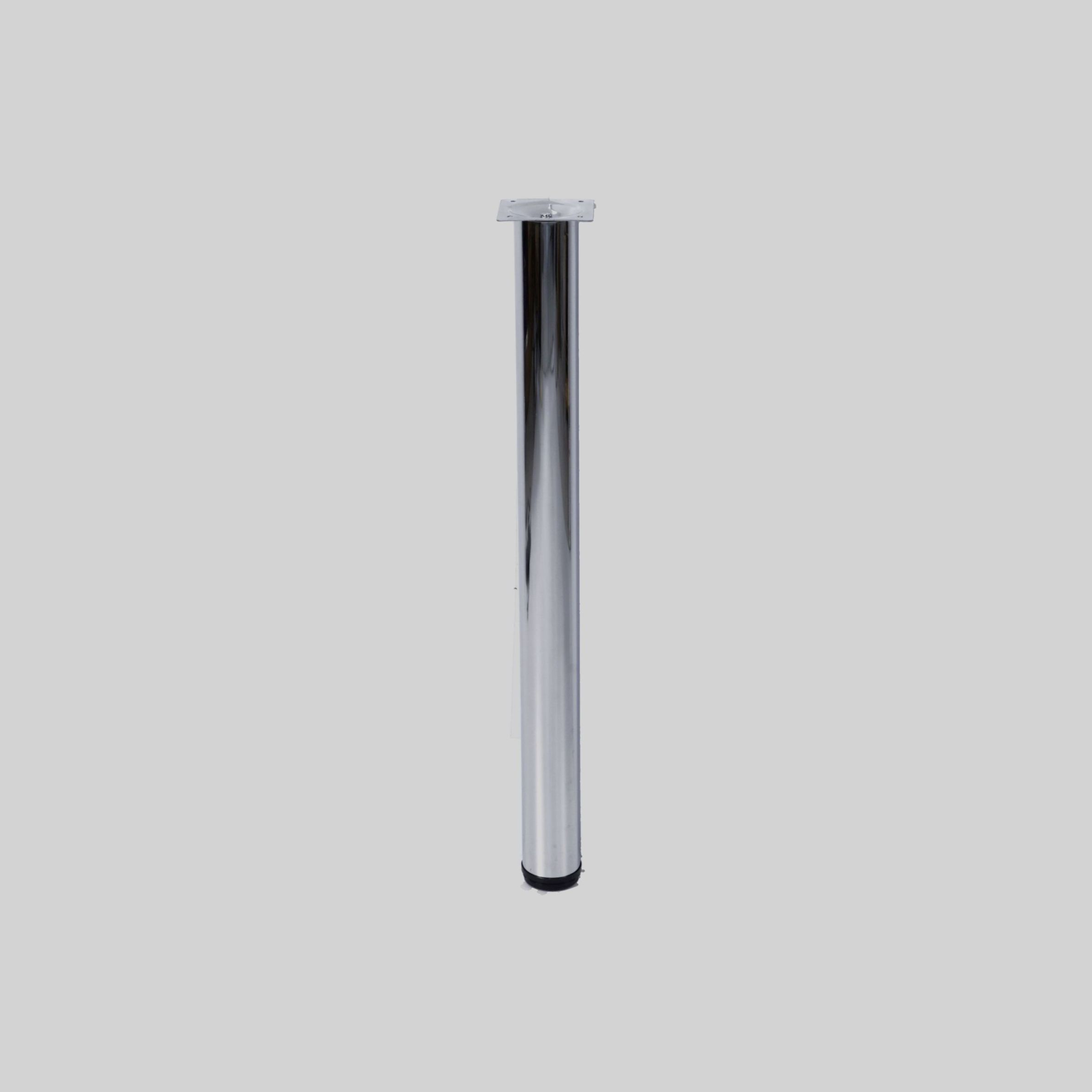 მაგიდის ფეხი H900*O60*T0.9mm Chrome