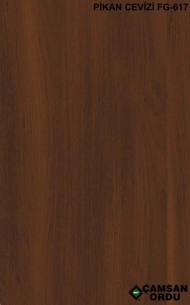 MDF PANEL 1830*3660*18MM PIKAN CEVIZ TIMBERLAND FG-617 (ლამ-ი მდფ