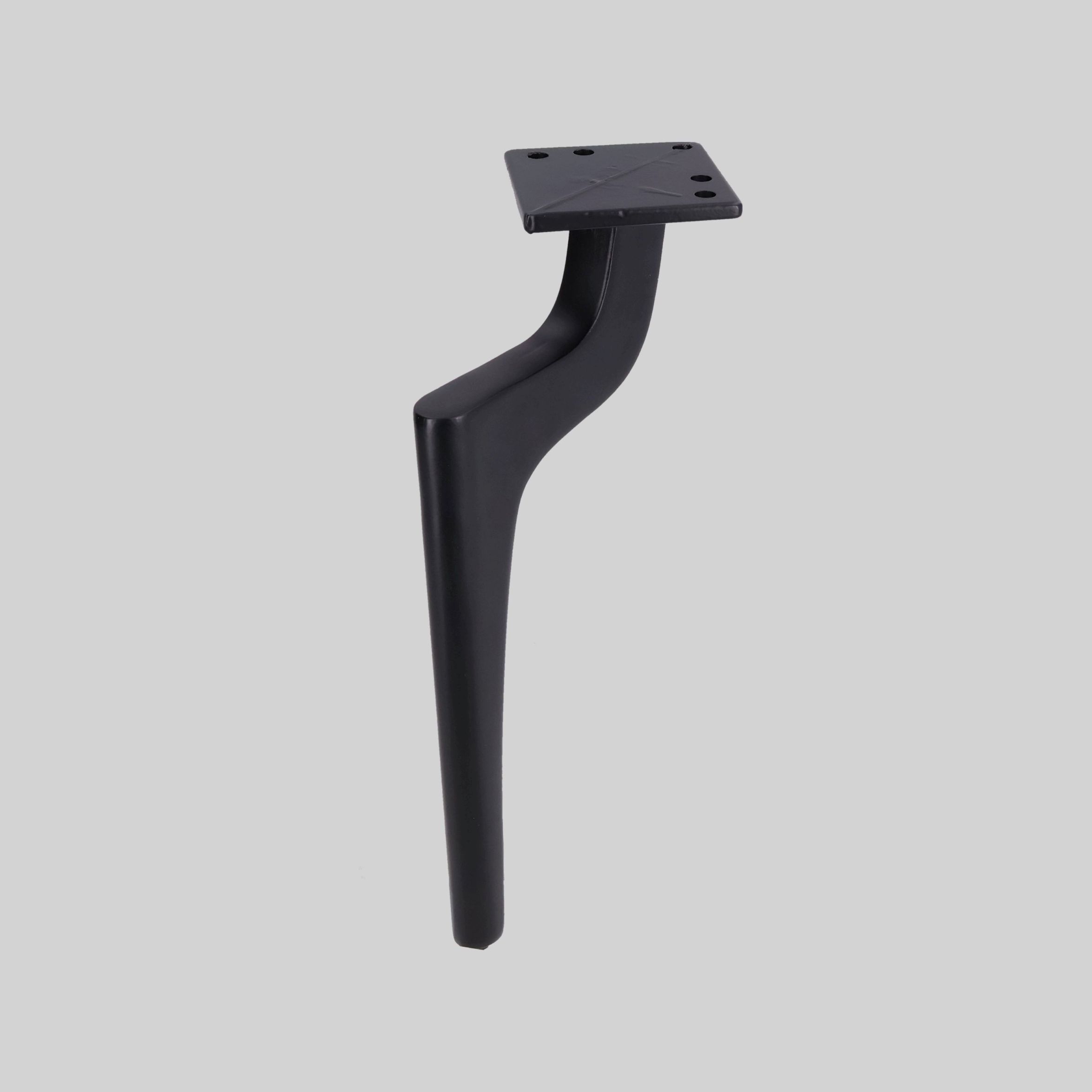 ავეჯის ფეხი 1460 Zarif 140mm მატოვი შავი Emaks