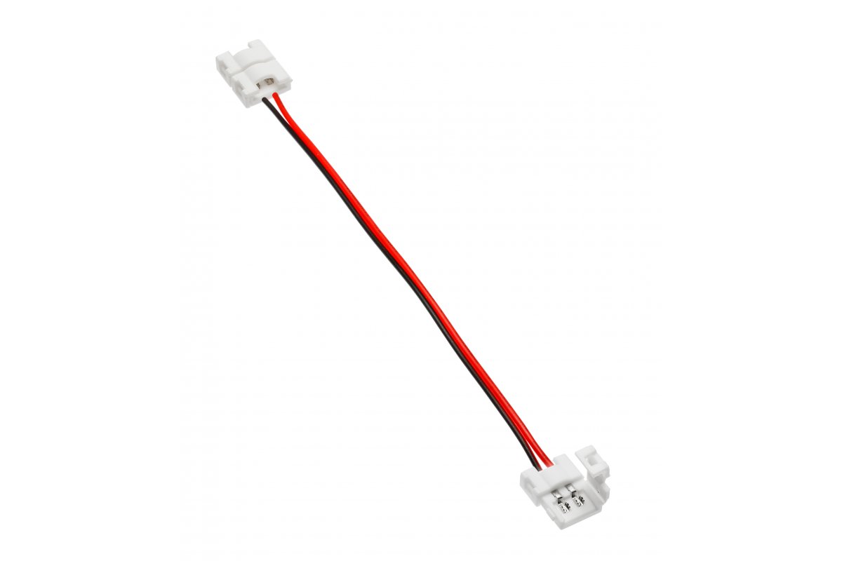 LD-ZTK8MM-02N600 განათების 8მმ. 600 დიოდით ლენტის შემაერთებელი (კუთხური) 15სმ კაბელით GTV