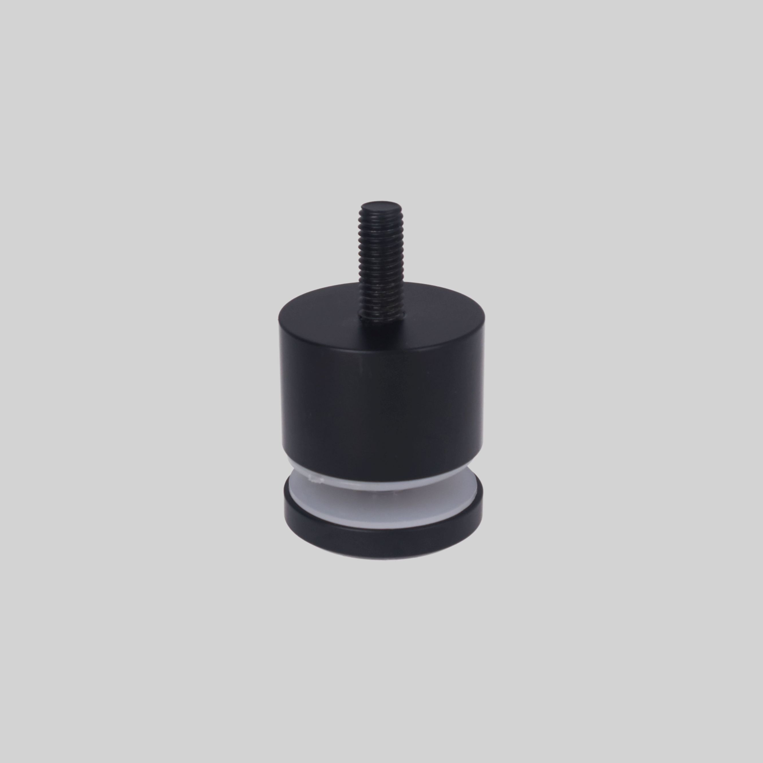 შუშის სამაგრი SS304 D-45mm,H=30mm,Cap=8mm Bolt Size:10*75mm MB-მატოვი შავი TM-E969