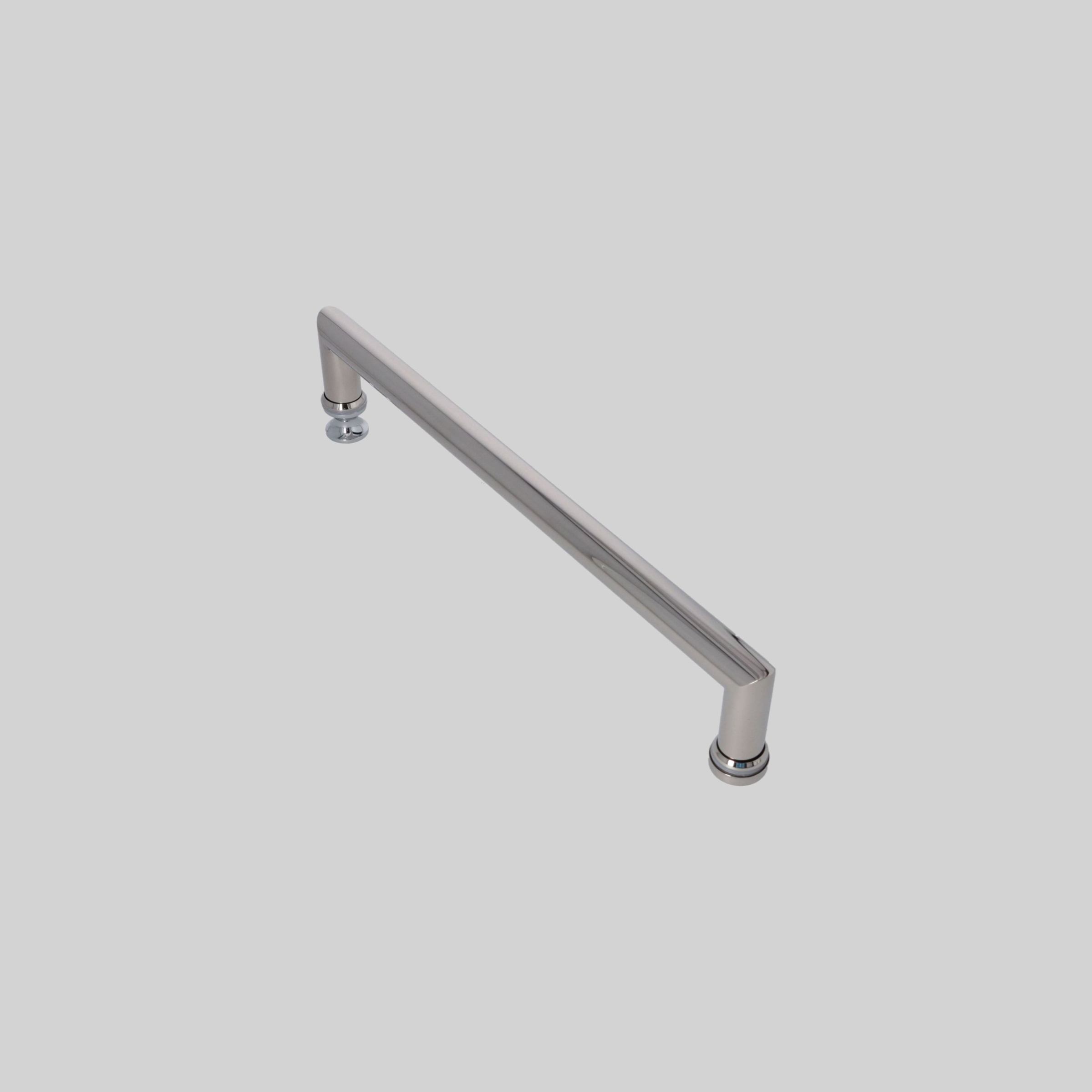 შუშის კარის სახელური 25*400mm T=0.8mm PSS-ქრომი SUS304 TM-E837