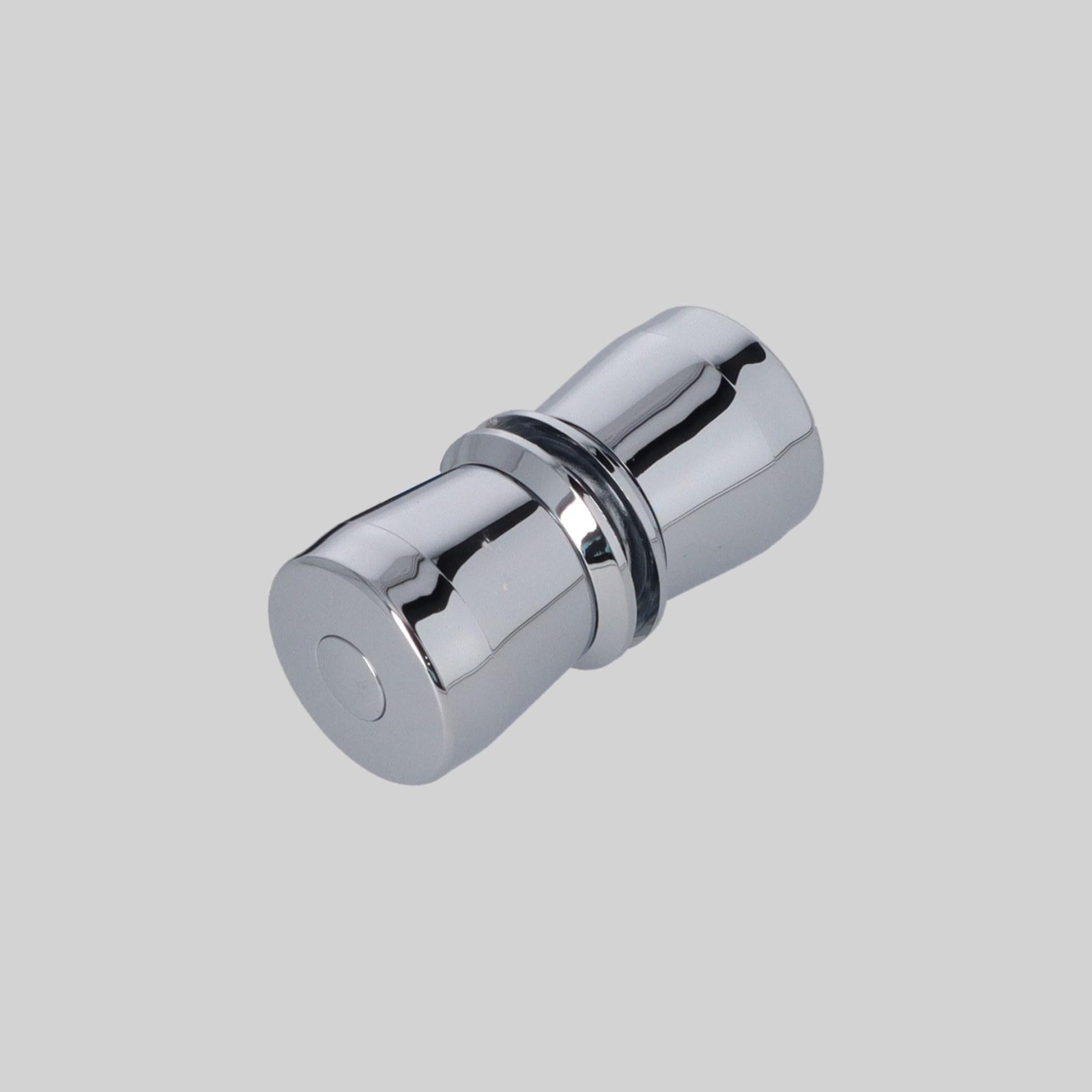 შუშის კარის სახელური 30*30mm CP-ქრომი aluminum TM-E861