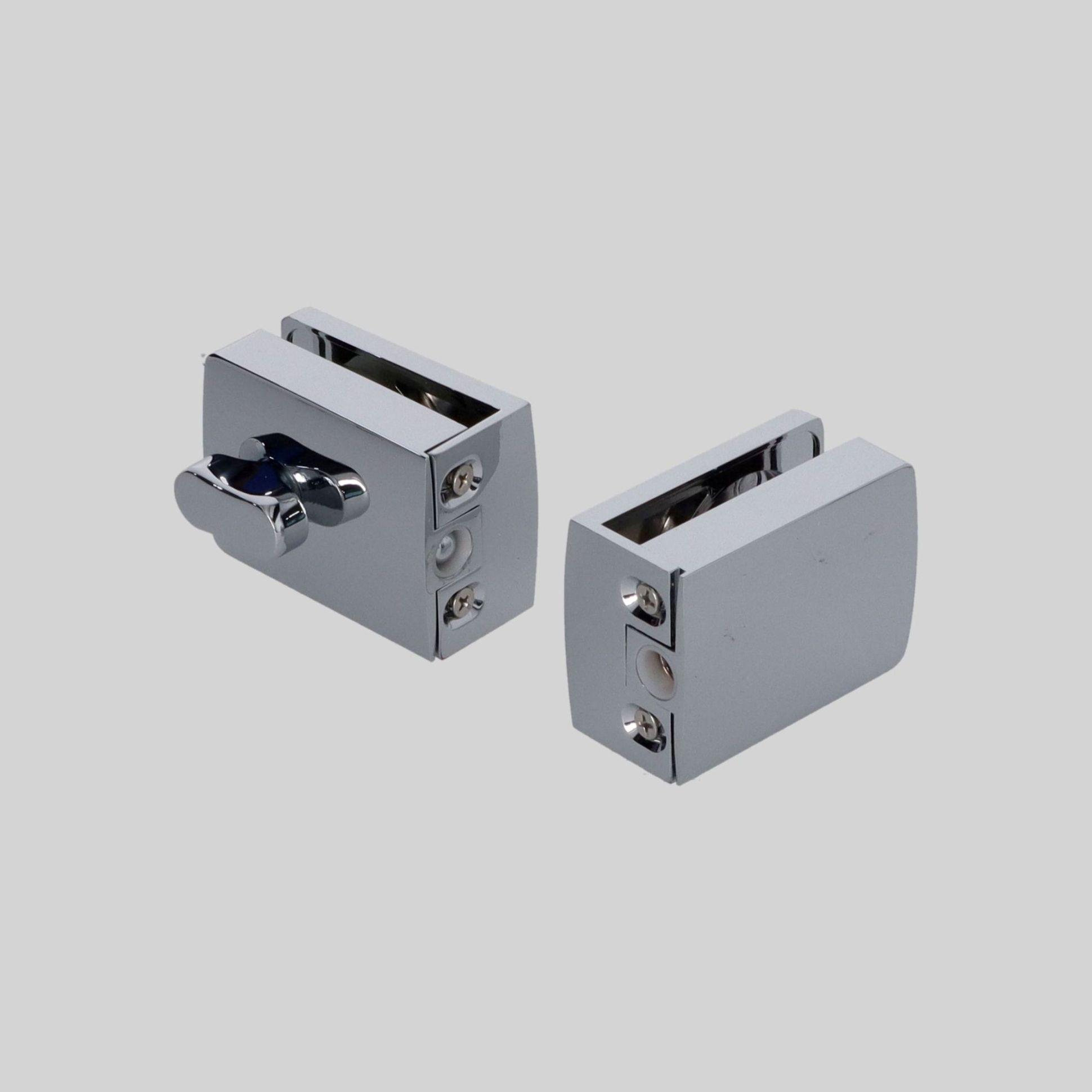 შუშის კარის საკეტი CP-ქრომი ZINC TM-B181