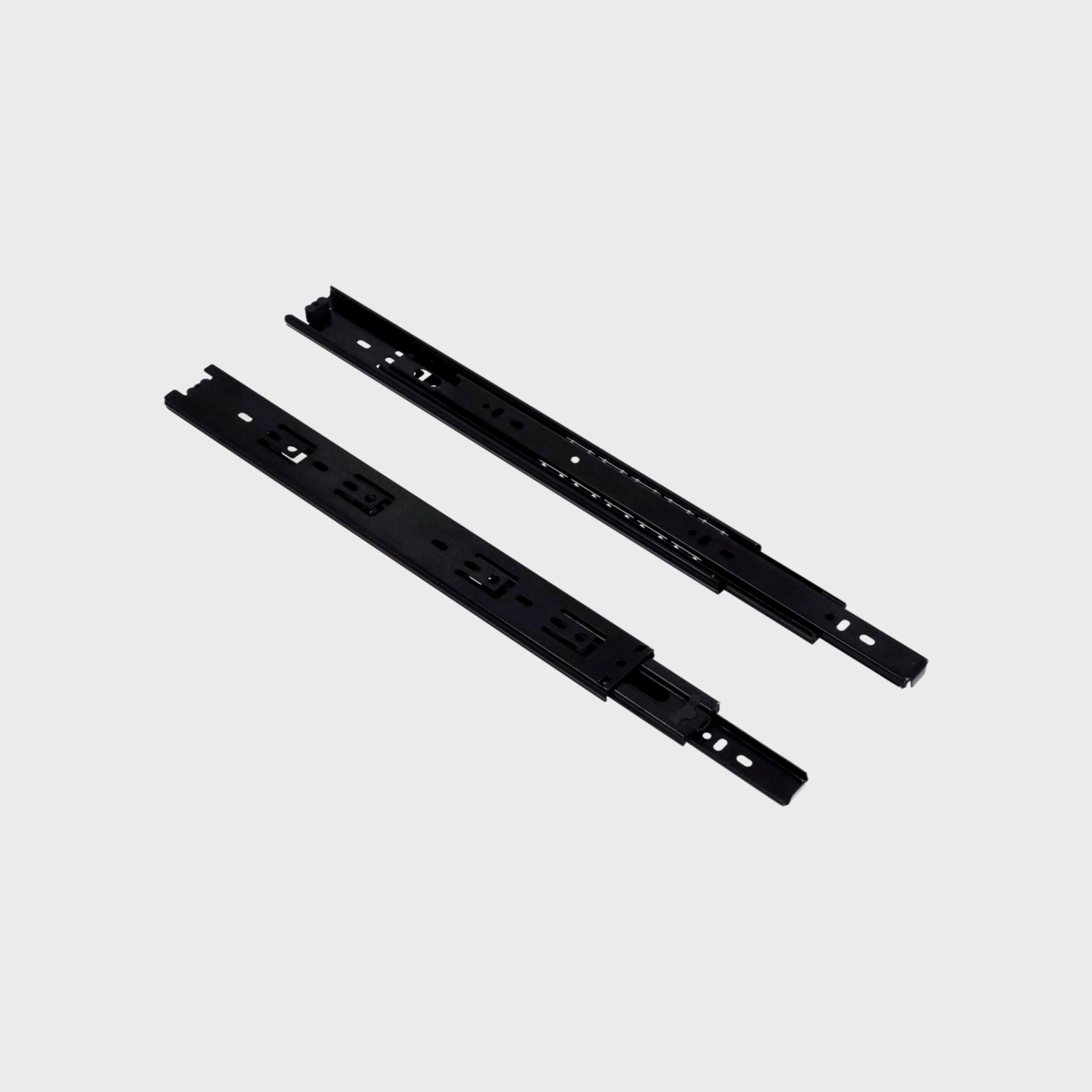 უჯრის სასრიალო ტელესკოპური შავი L-300mm H-42mm GGL