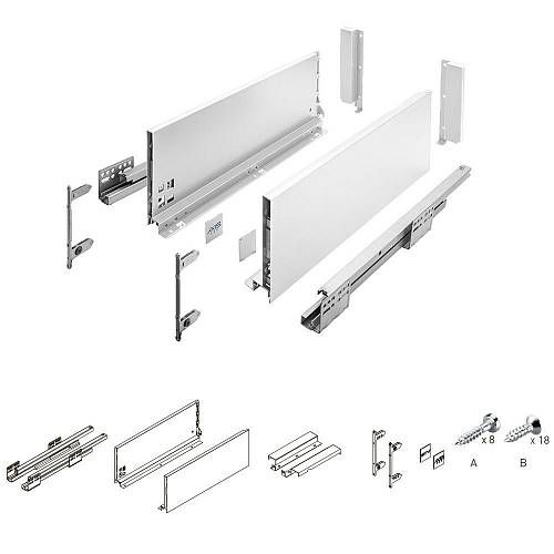 PB-AXISPRO-KPL500C1 სლაიდი AXIS-PRO L-500mm თეთრი H-167mm მაღალი GTV
