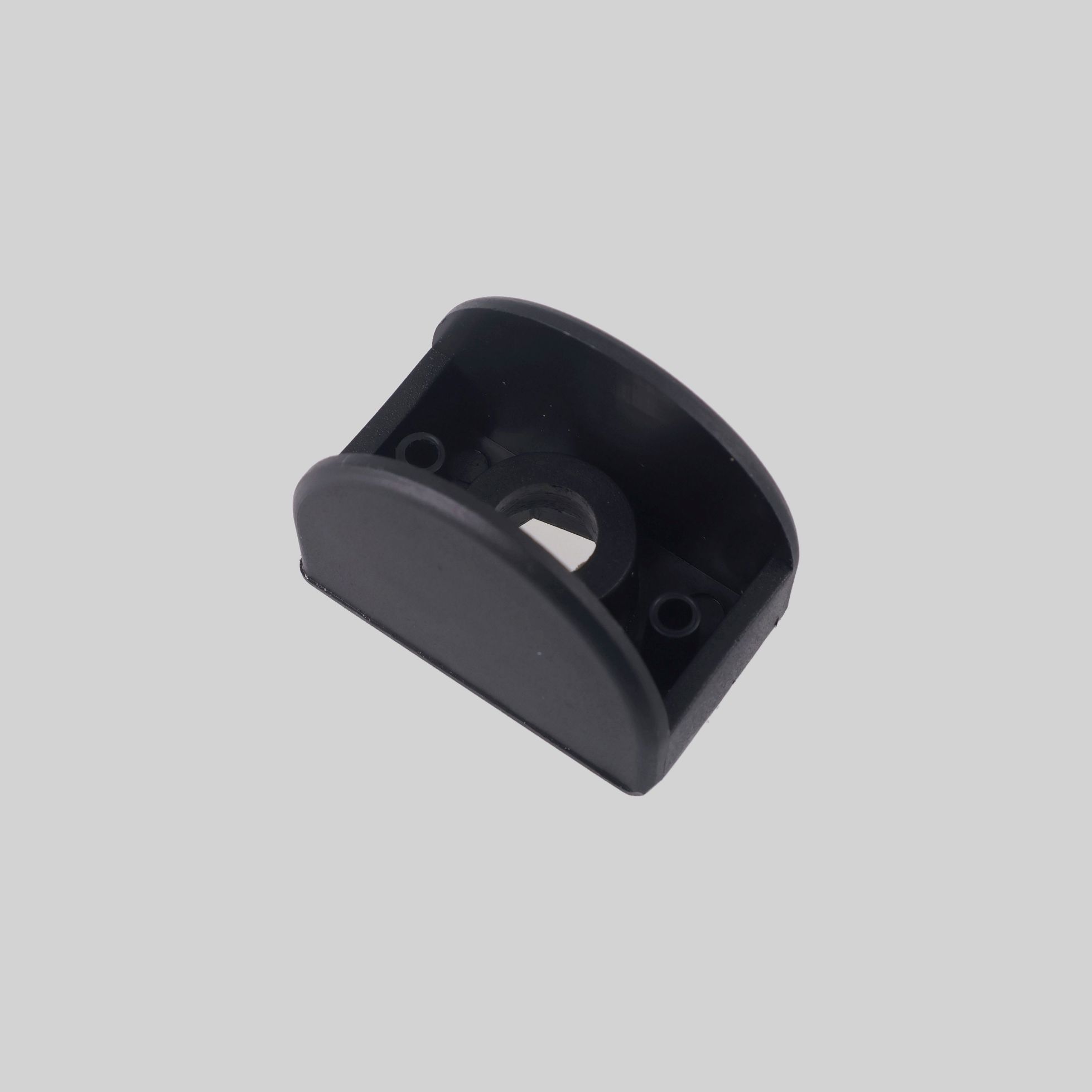 პლ. ფეხი ჩასასმელი 18mm შავი რეგულირებადი 2031 AYTUG