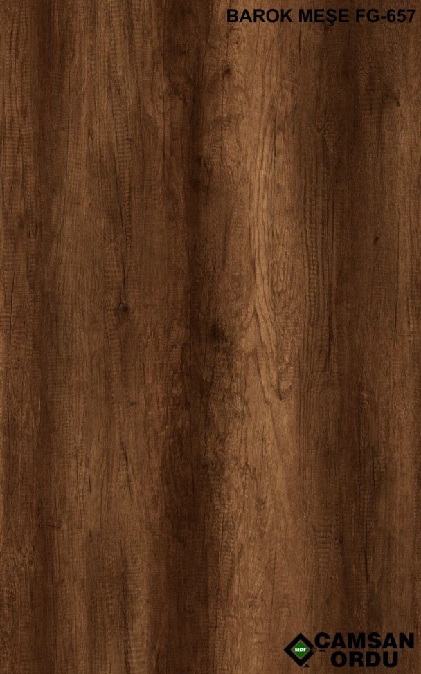MDF PANEL 2100*3660*18MM BAROK MESE TIMBERLAND (ლამ-ი მდფ)