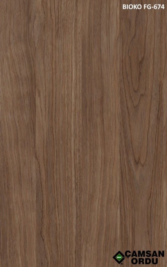 MDF PANEL 2100*3660*18MM BIEKO FG-674 TIMBERL. (ლამ-ი მდფ)