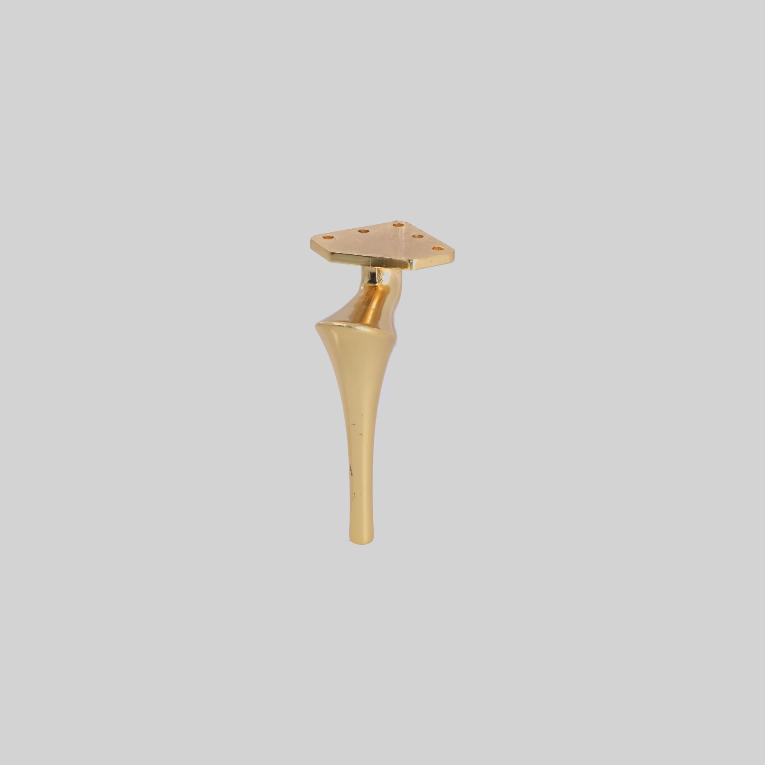ავეჯის ფეხი ლითონის 21cm ოქროსფერი ELEGANT TREND