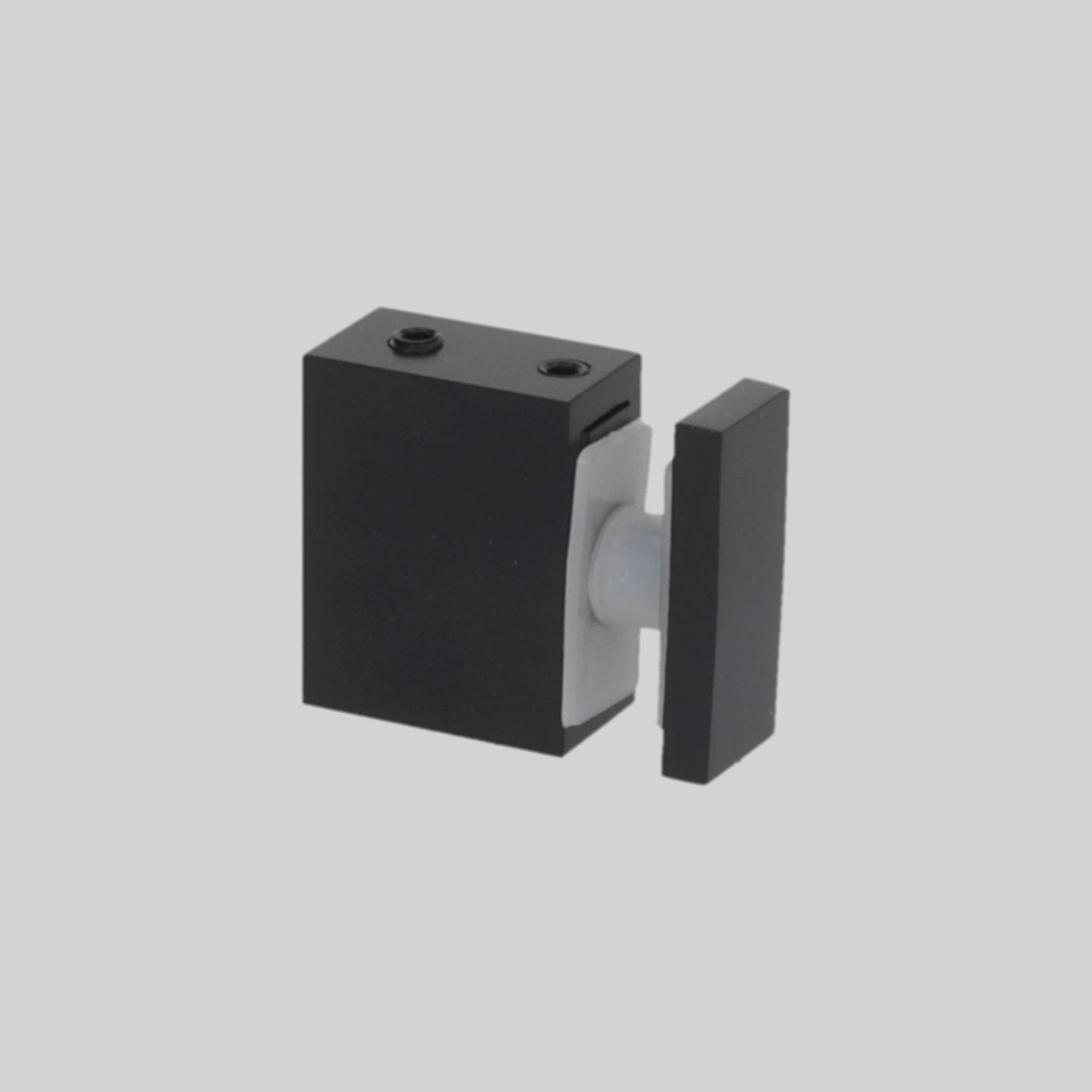 ABMF-A02-4GA-1030-304-BL საშხაპე კაბინის სამაგრი დეტალი 10*30 მილისთვის "4G" MB-შავი SUS304 TM-A02-4