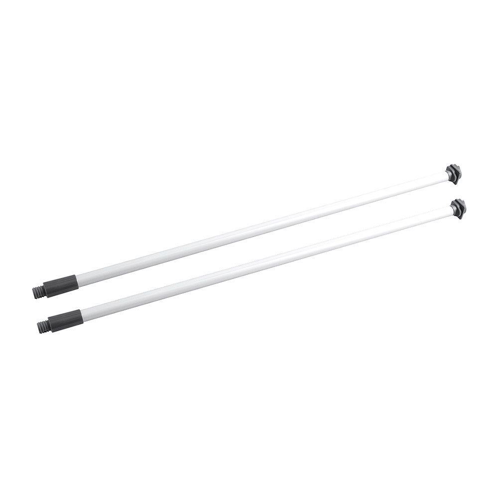 PB-D-REL500-10 "Modern Box" სლაიდის პარალელური რელინგი მრგვალი თეთრი L-500mm GTV