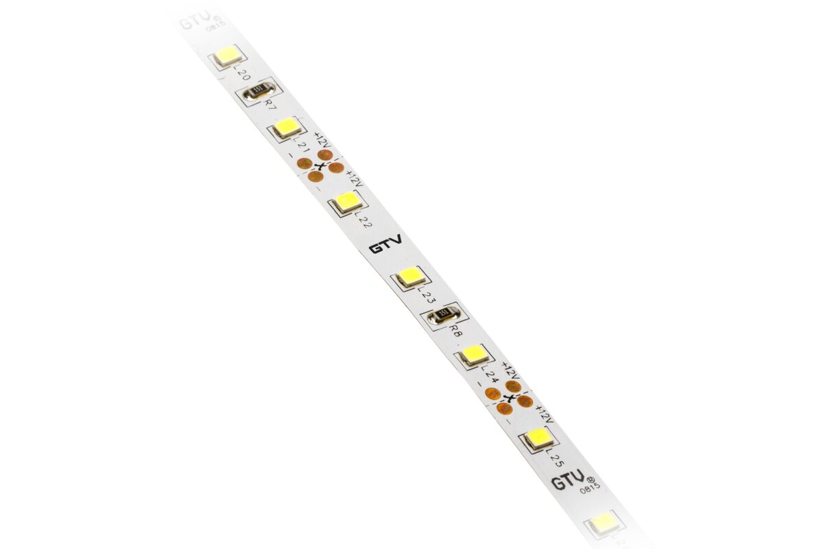 LD-2835-300-20-CB-50 LED განათების ფირი FLESH 2835, 300 დიოდით, 3200K-თბილი თეთრი, 12V, 6W/1m-21V/5m