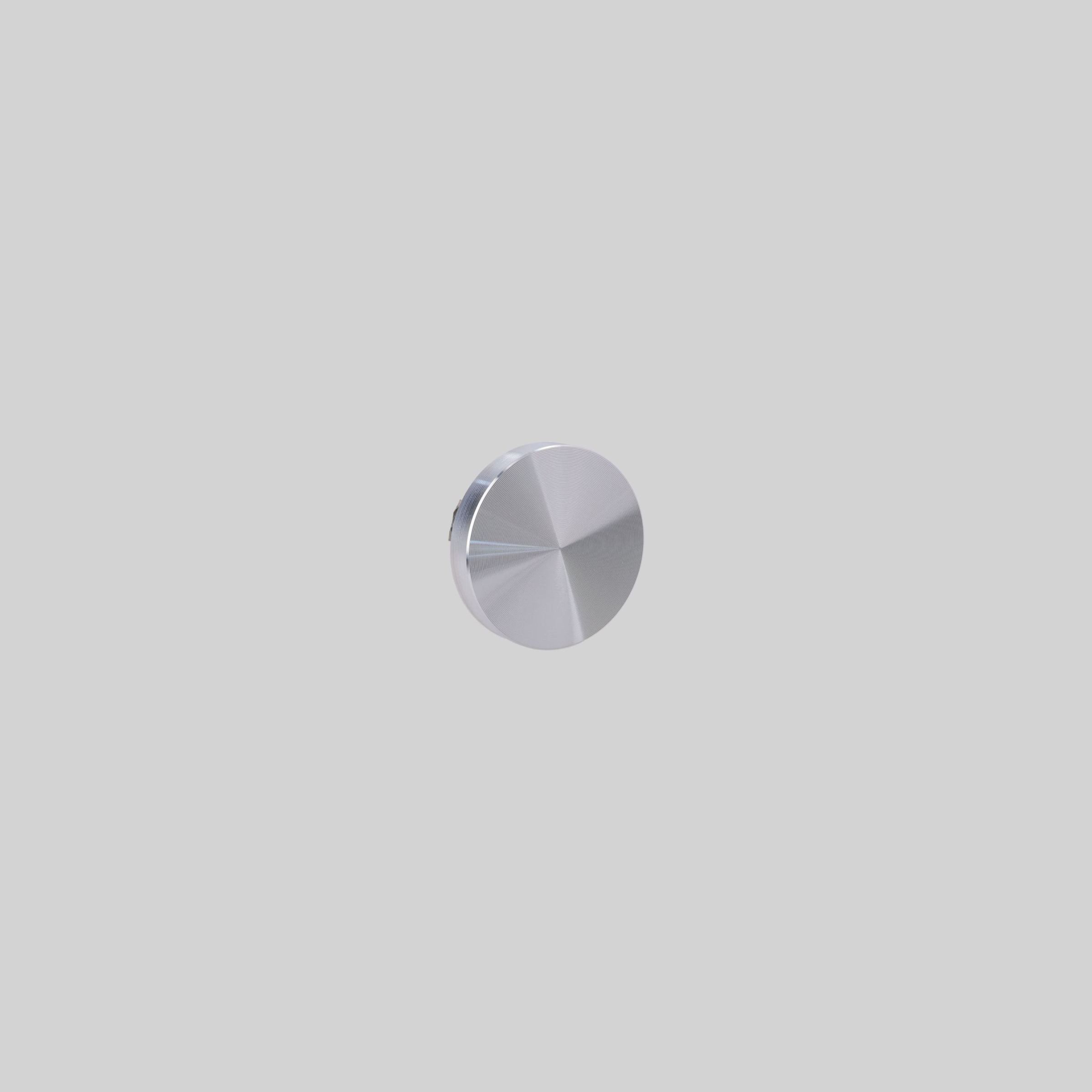 LZ-1647-M10-8X40 შუშაზე ლაზერით საწები ალუმინის მრგვალი ფირფიტა M10 40*8მმ TM-J1647