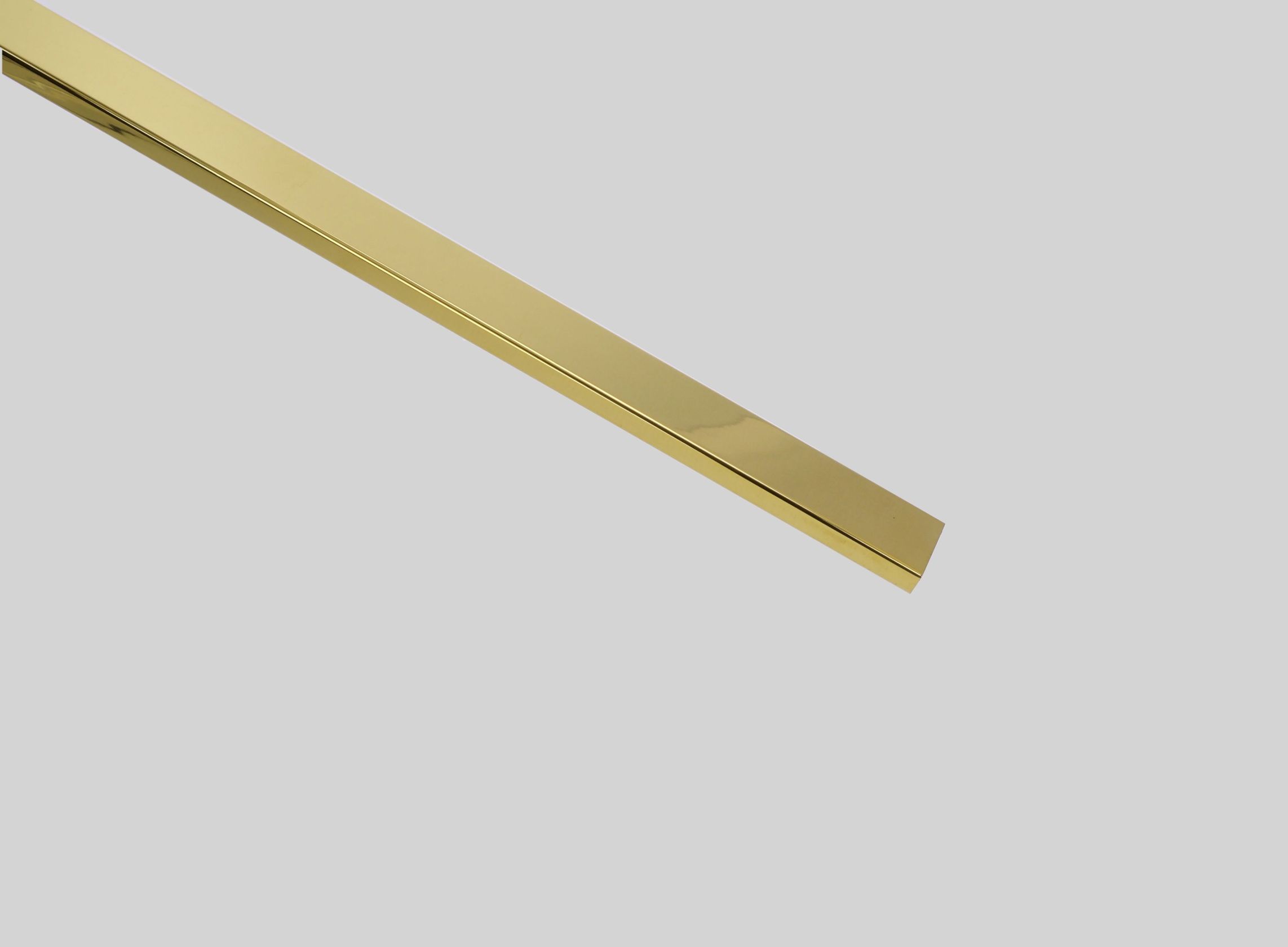ABML-1265-1030-304-3M-GL მილი ოთხკუთხედი SS304 10x30mm T-1.2mm L-3m. PG-ოქროსფერი TM-H1265