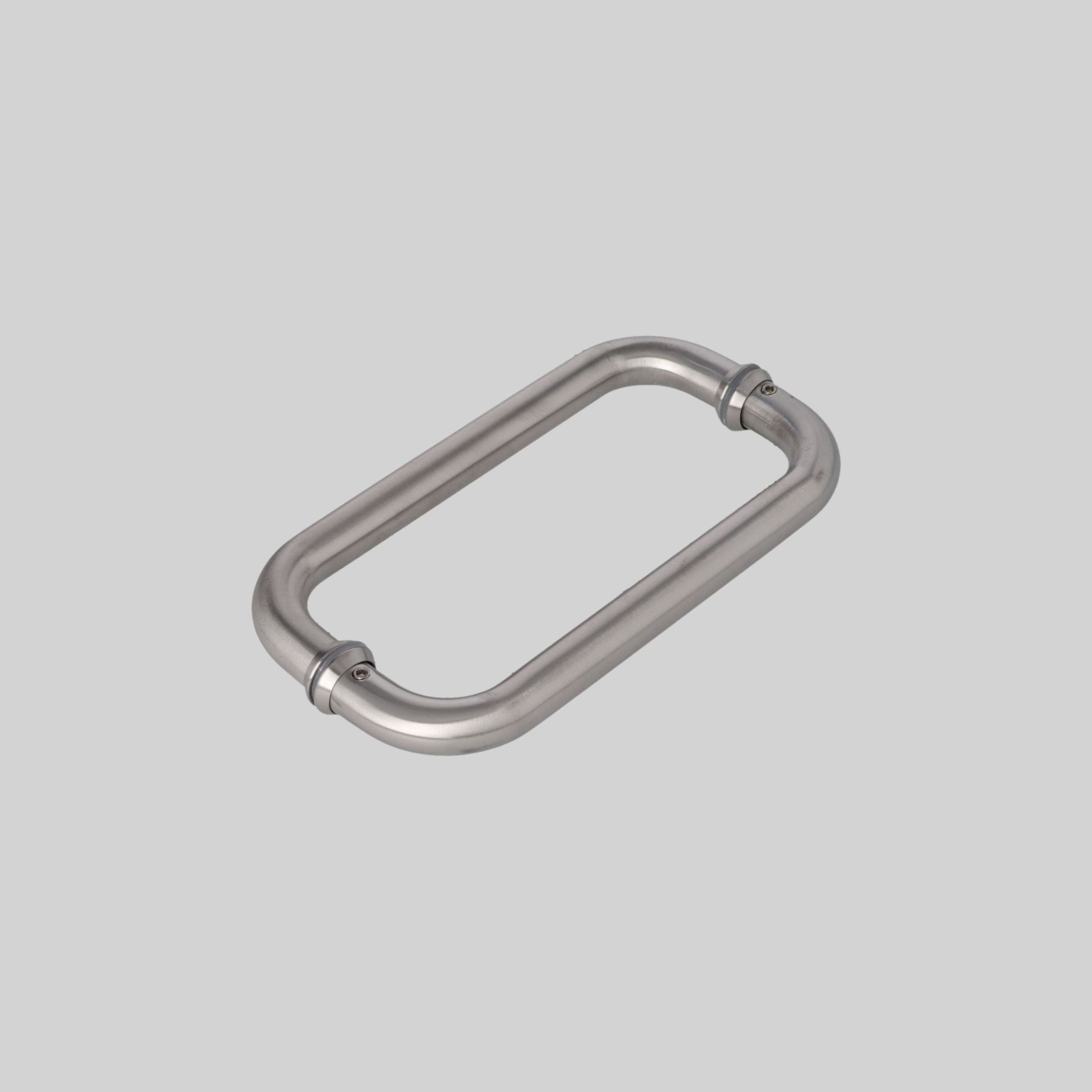 SKS-836-2020-304-IN შუშის კარის სახელური SS304 0.8mm 19*200mm SSS-ინოქსი TM-E836