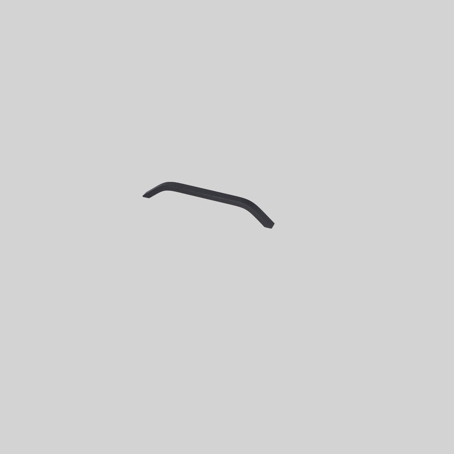 ავეჯის სახელური 192mm შავი MIRAY STEP 6068 ERKS