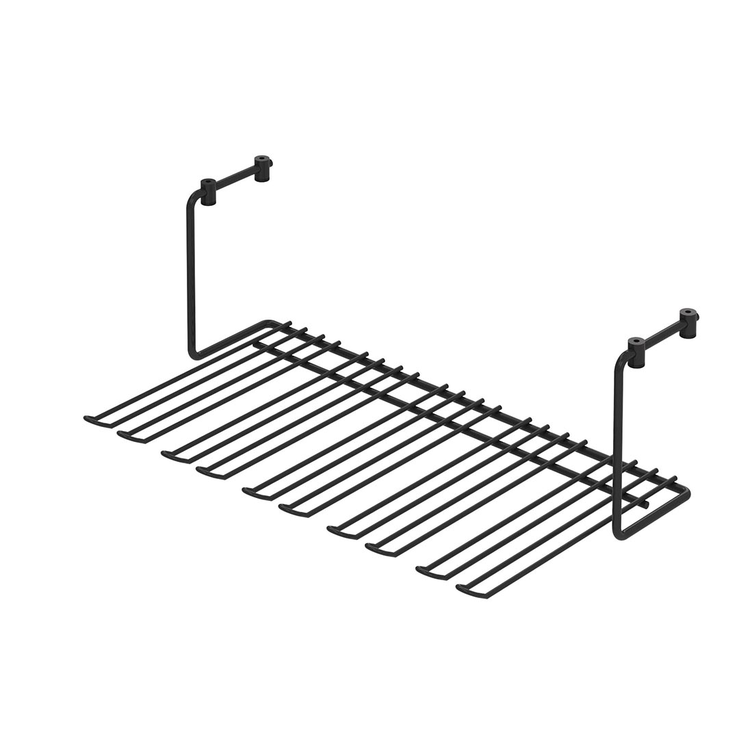 ბოკლების საკიდი 5 სექციით შავი 460*250*160mm S-4014-A STARAX