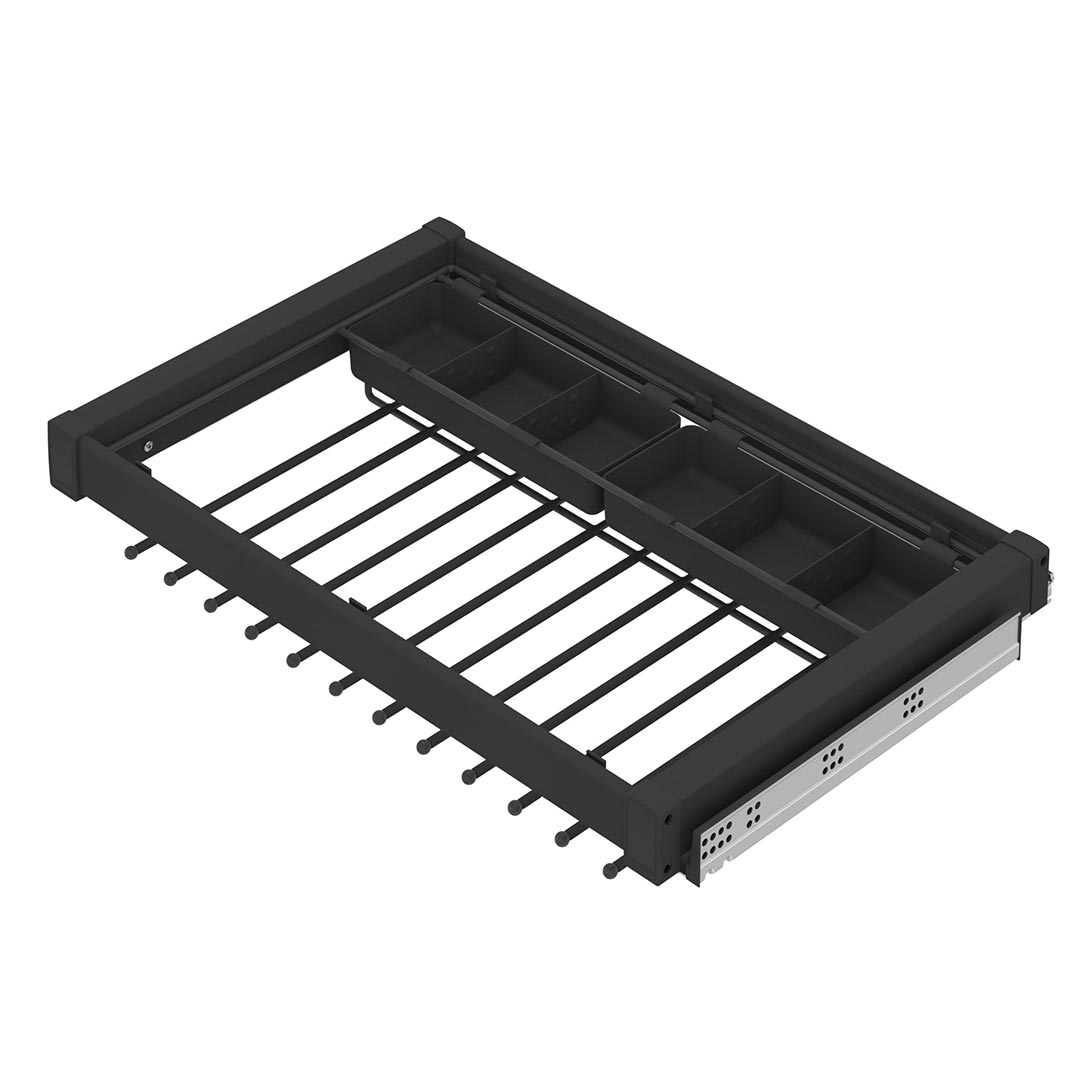 საშარვლე მექანიზმი შავი soft (C=700mm) S-6712-A STARAX