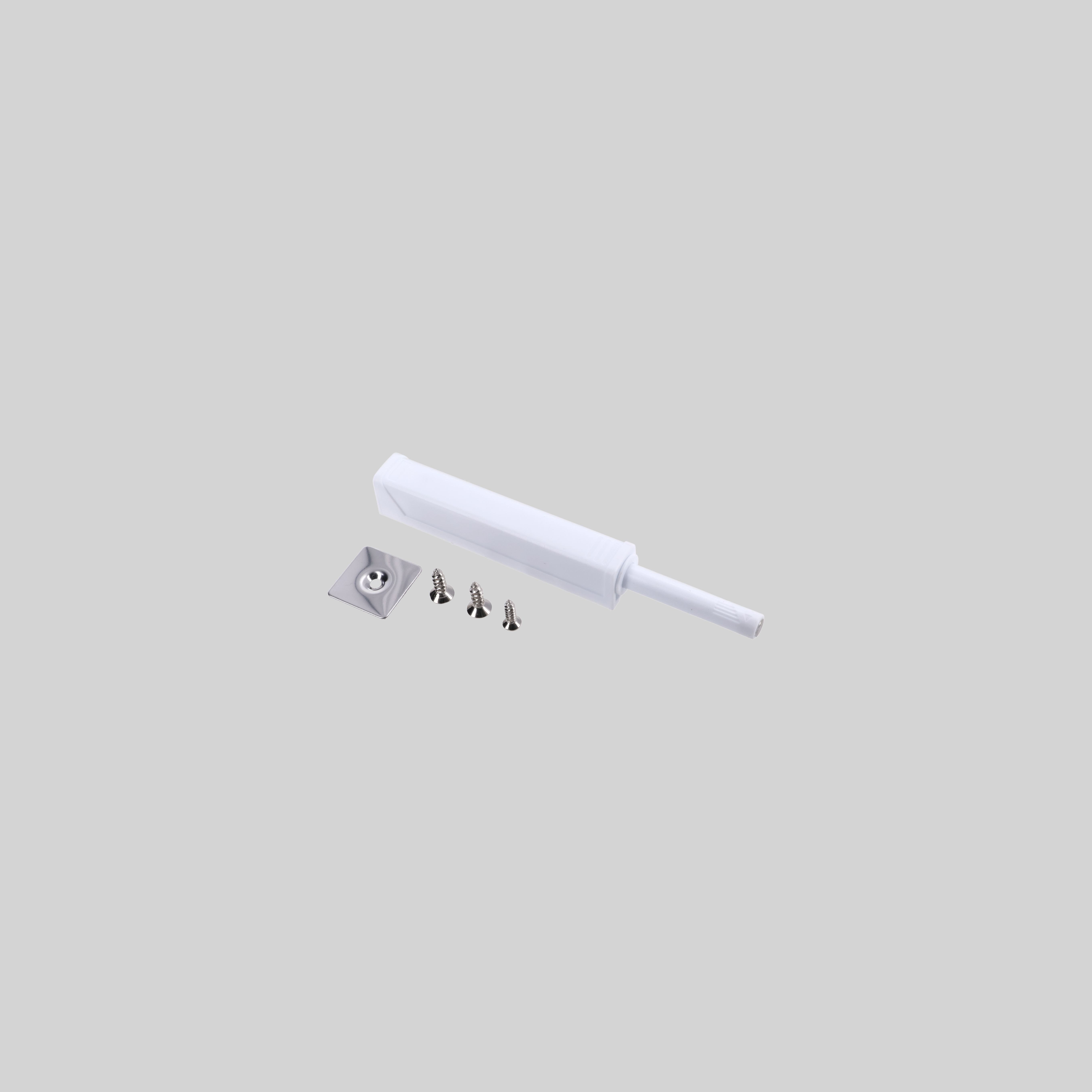 კარის გამომგდები მაგნიტით, 40N, თეთრი, Push Open Blum Type (044TR) SINUS