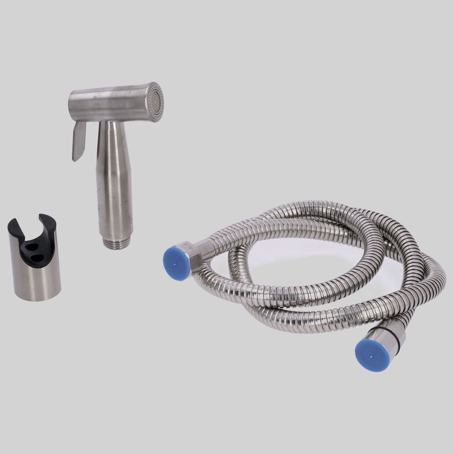 ONKHIG-SG02-1.2M-304-IN ჰიგიენური ონკანი SSS-ინოქსი SUS304 (1.2მ. შლანგი+დამჭერი) TM-SG-02