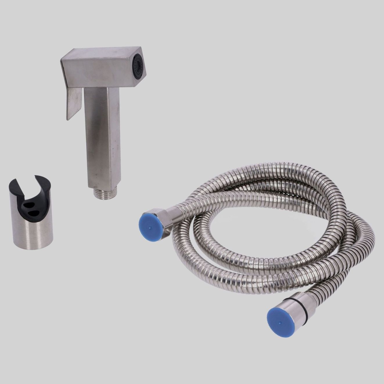 ONKHIG-SG03-1.2M-304-IN ჰიგიენური ონკანი SSS-ინოქსი SUS304 (1.2მ. შლანგი+დამჭერი) TM-SG-03