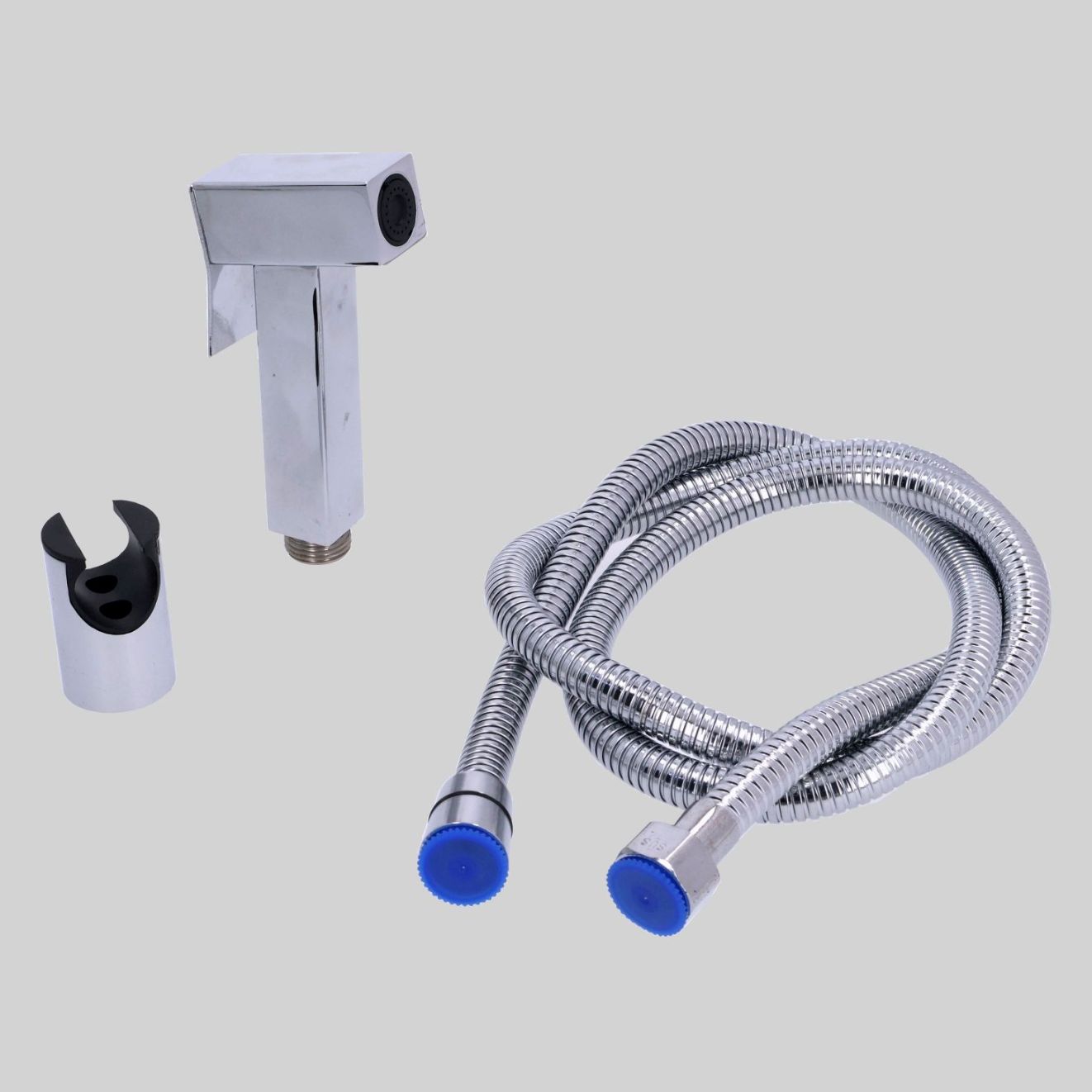 ONKHIG-SG03-1.5M-304-CR ჰიგიენური ონკანი PSS-ქრომი SUS304 (1.5მ. შლანგი+დამჭერი) TM-SG-03