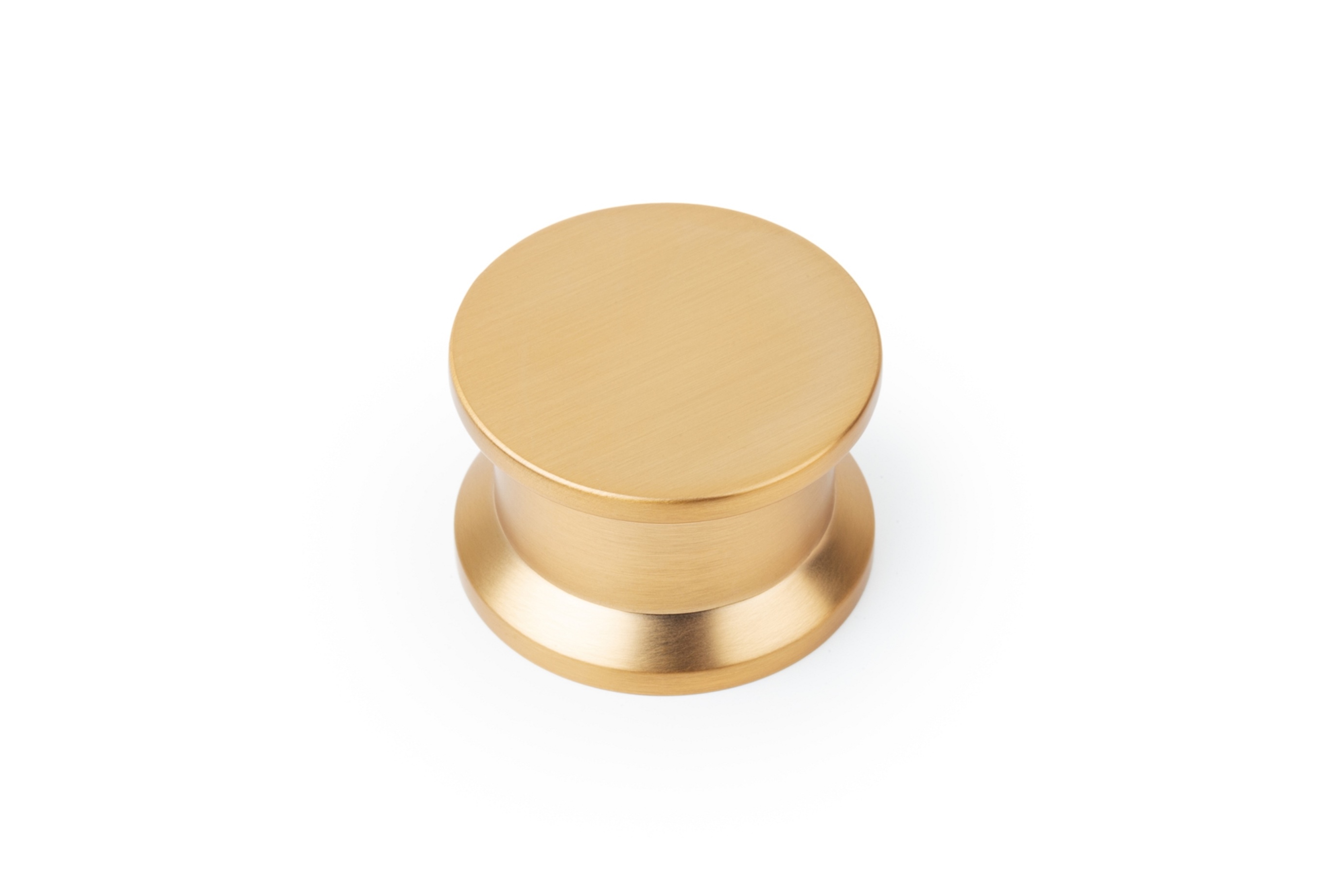 ავეჯის სახელური სოკო OH! - 40mm brushed brass cava knob VIEFE
