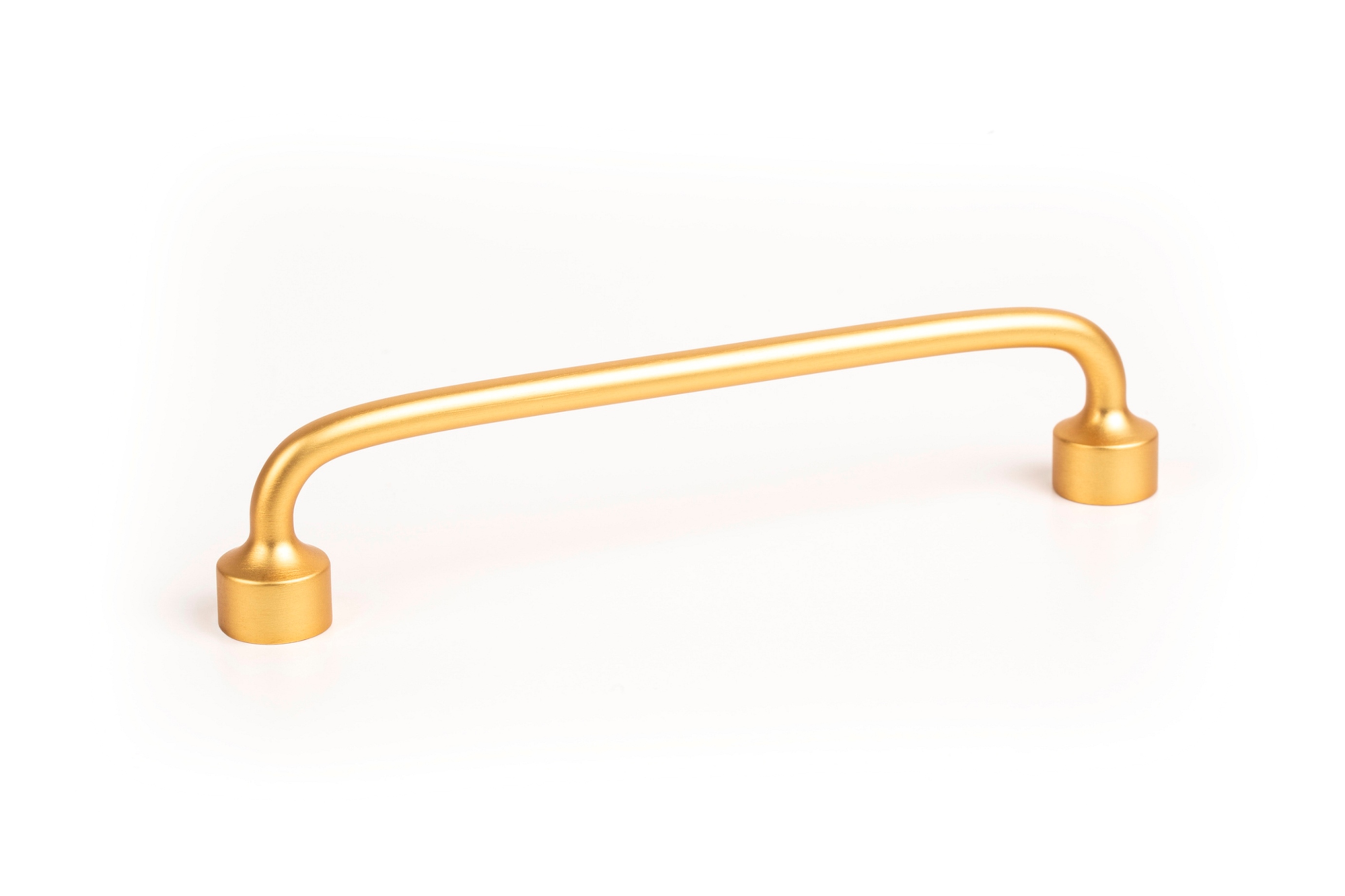 ავეჯის სახელური 128mm FLOID - CC128L144mm brushed gold handle VIEFE