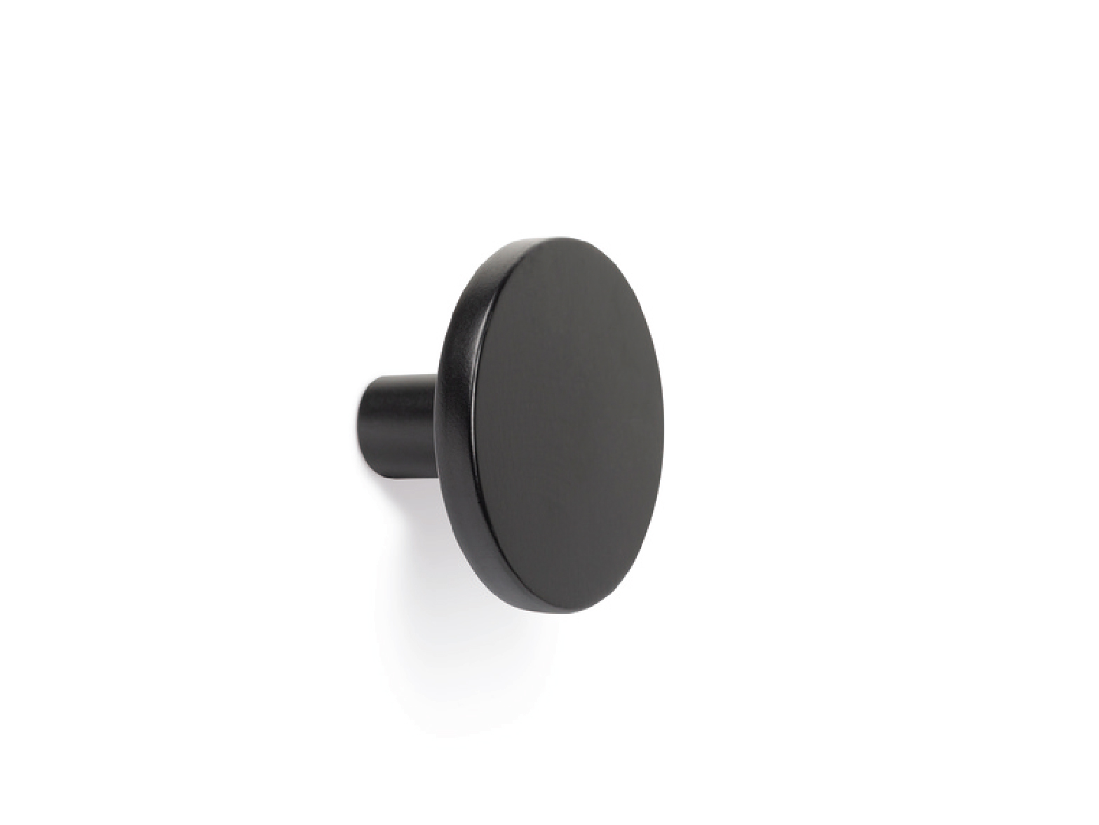 ავეჯის სახელური სოკო COMO - D26mm matt black knob VIEFE