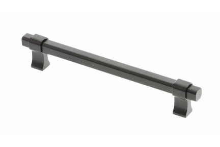 UZ-IMPERIAL-160-20M ავეჯის სახელური L=160mm შავი მატოვი GTV