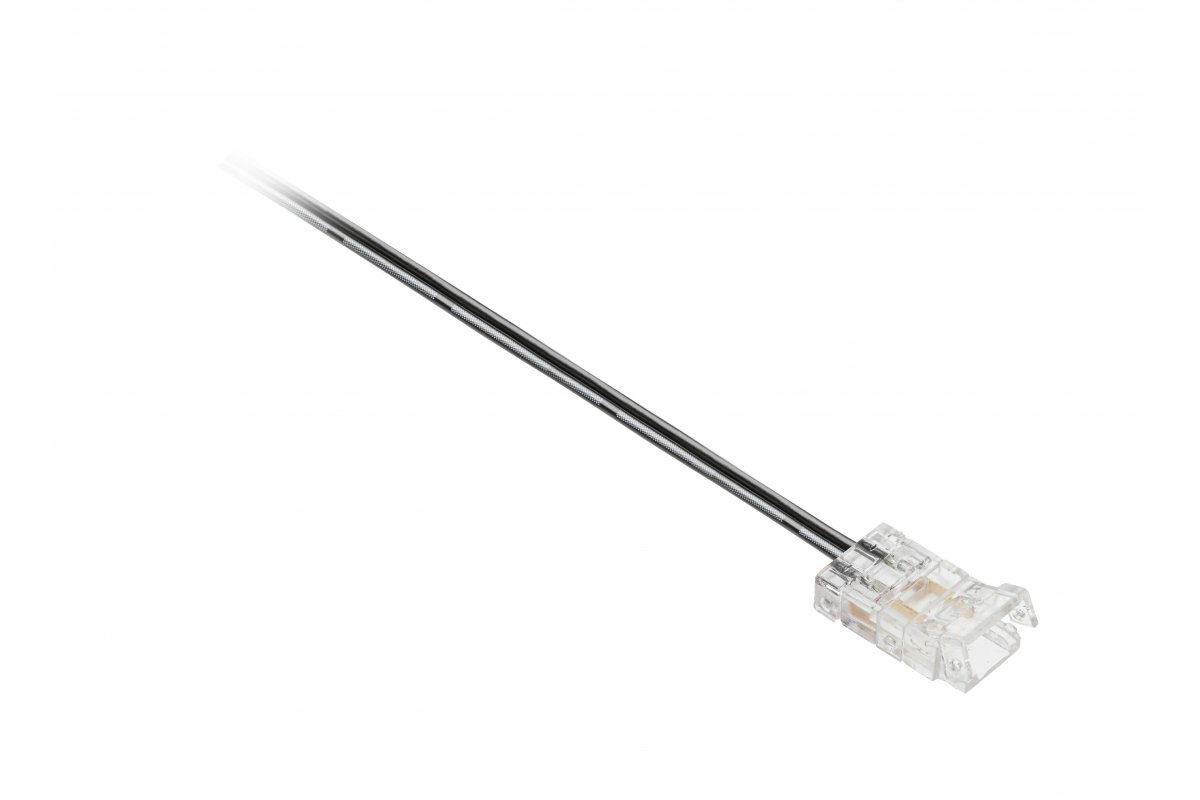LD-ZTL82M-COB მნათი ლენტის შემაერთებელი COB 8მმ, 2მ კაბელით კაბელი/ლენტი GTV
