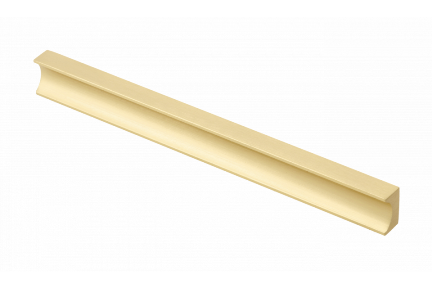 UA-GROOVE-160-22 სახელური C-160mm დაკაწრული ოქრო GTV