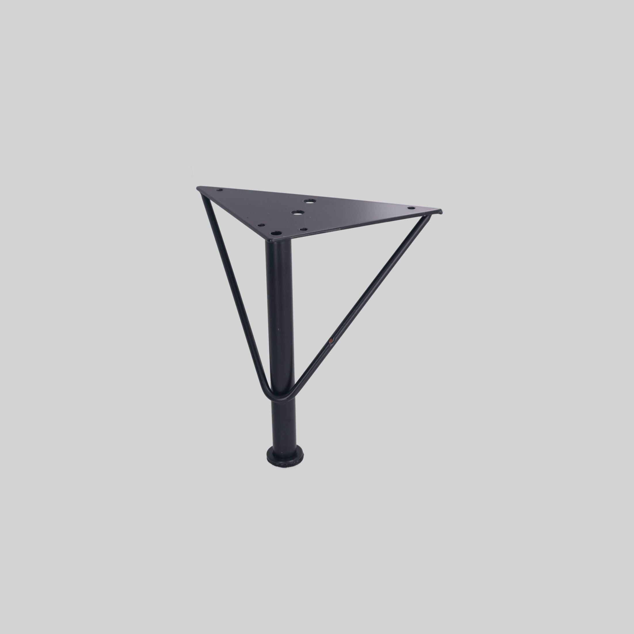 ავეჯის ფეხი რკინის H=200mm, D6mm, MB-შავი TM-SFL-11