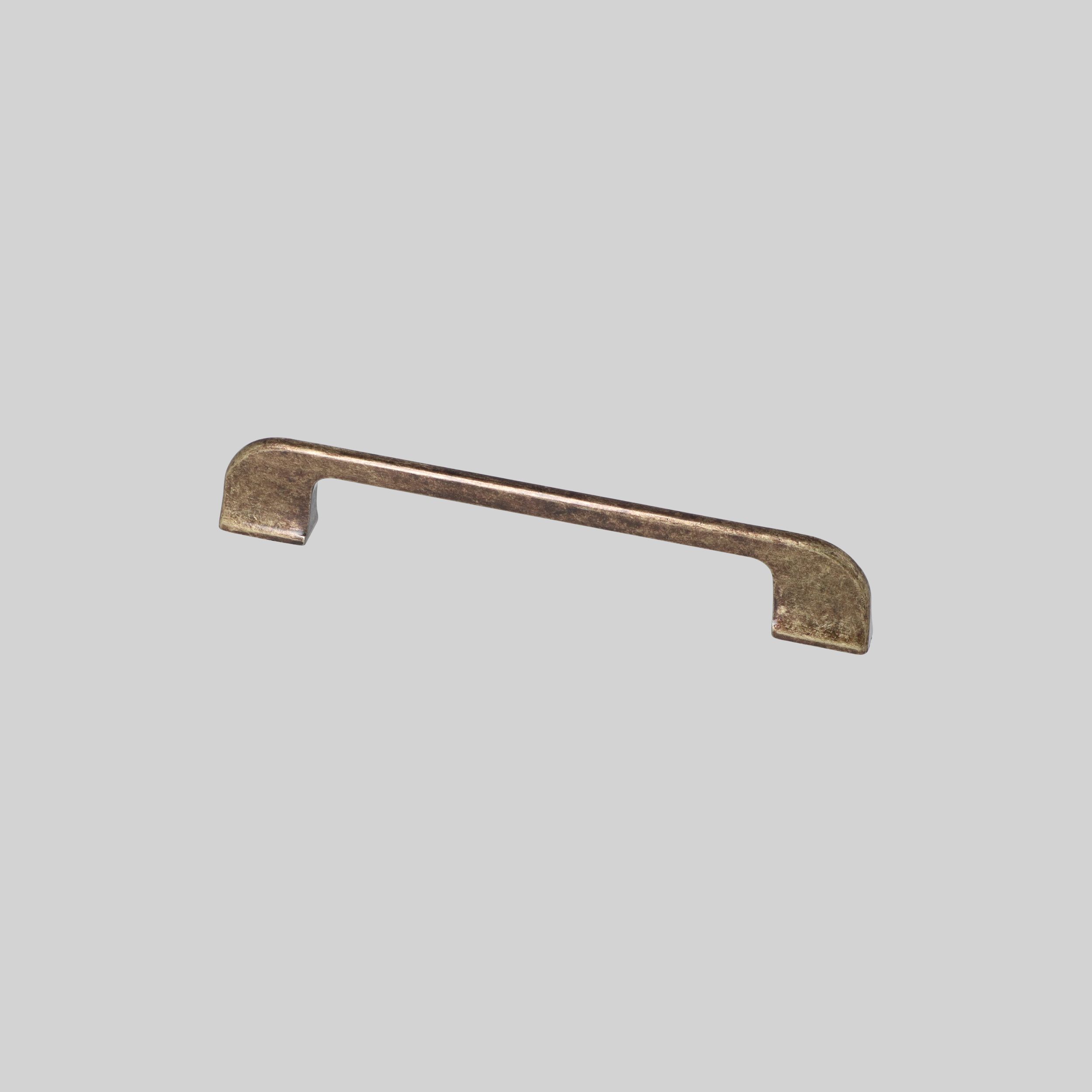 2364-160-AS სახელური L=160mm, ანტიკური ოქროსფერი ERKUL