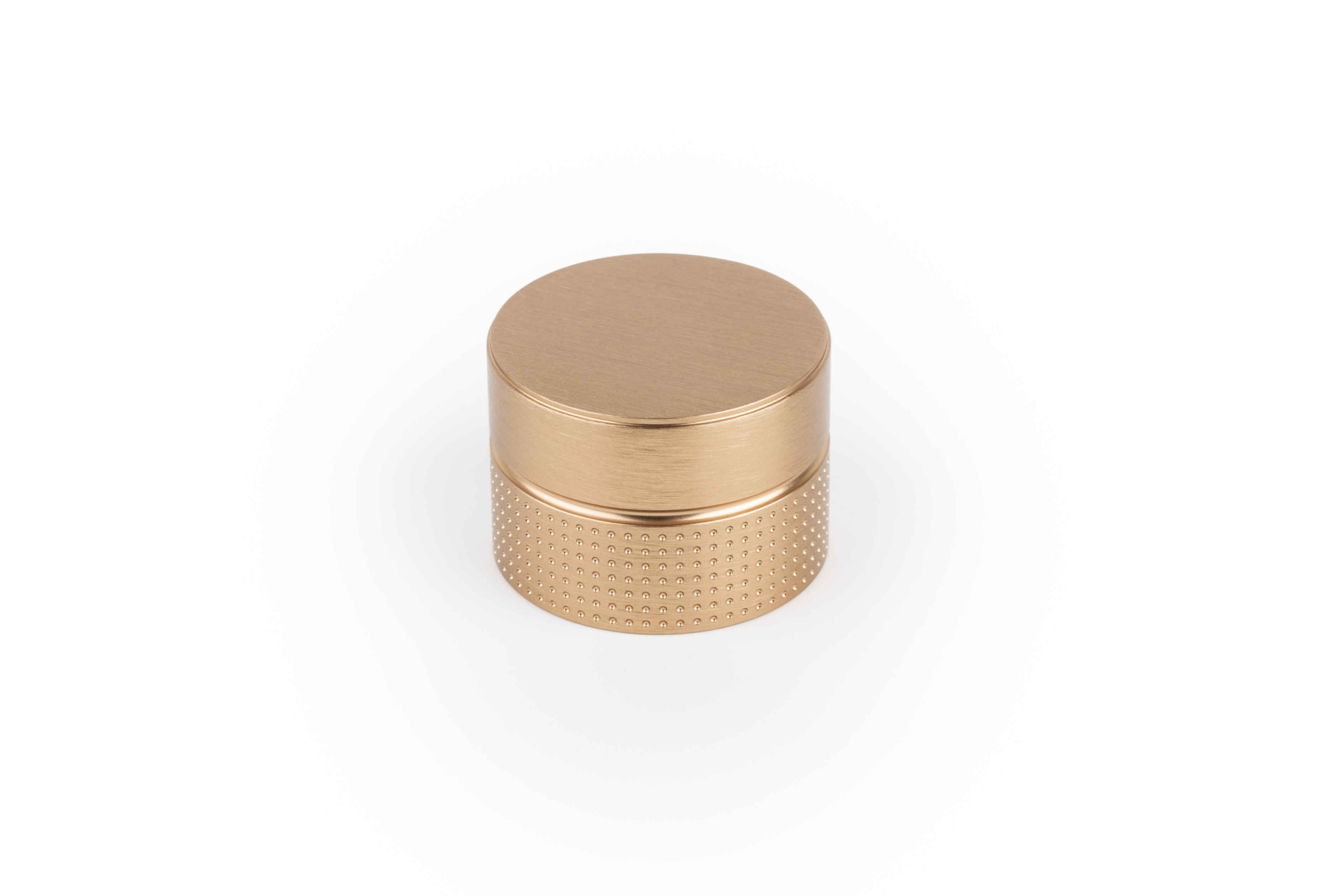 სახელური POINT - 40x29mm BRUSHED BRASS CAVA knob VIEFE