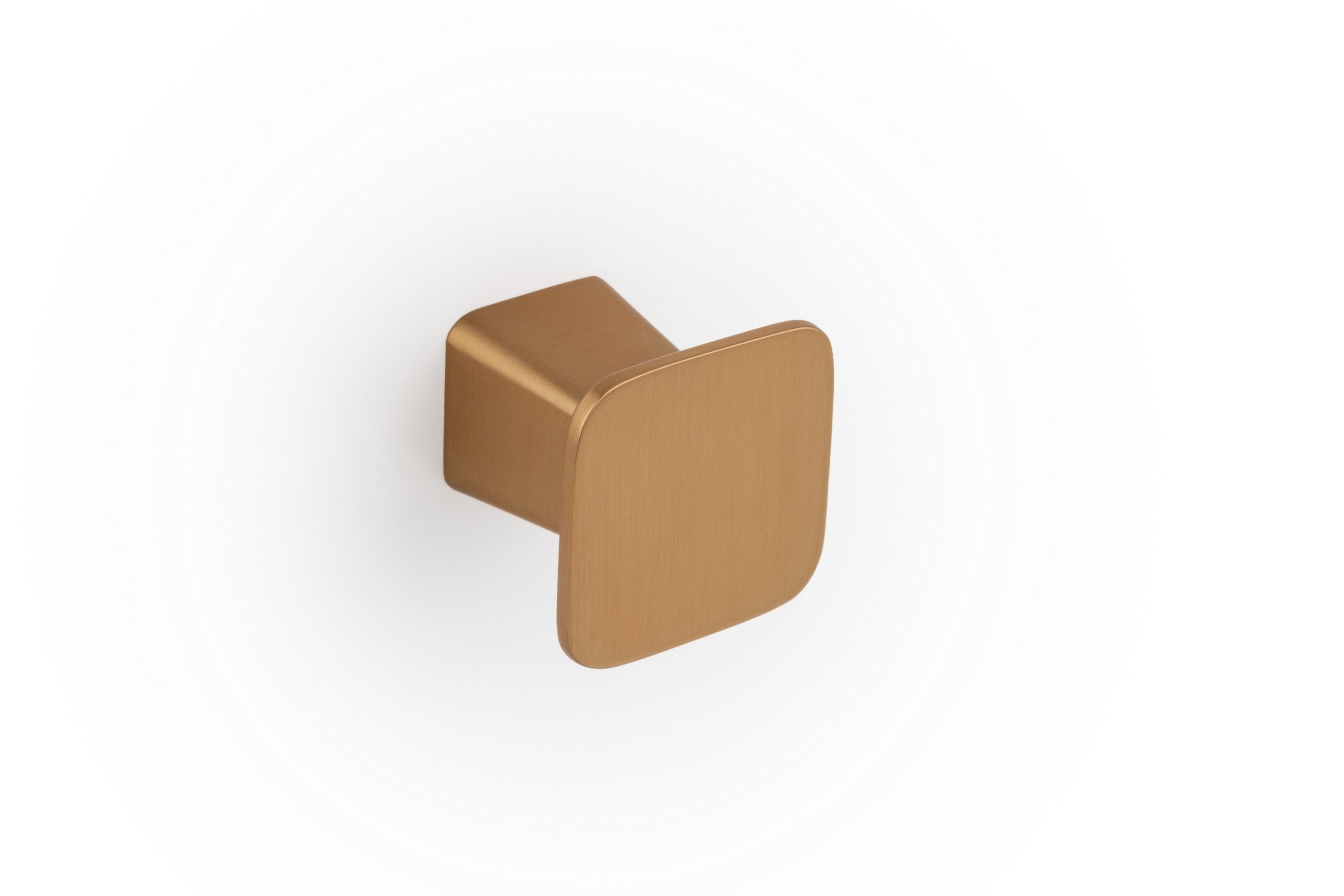 სახელური PRISM - 32x28mm brushed brass cava knob VIEFE