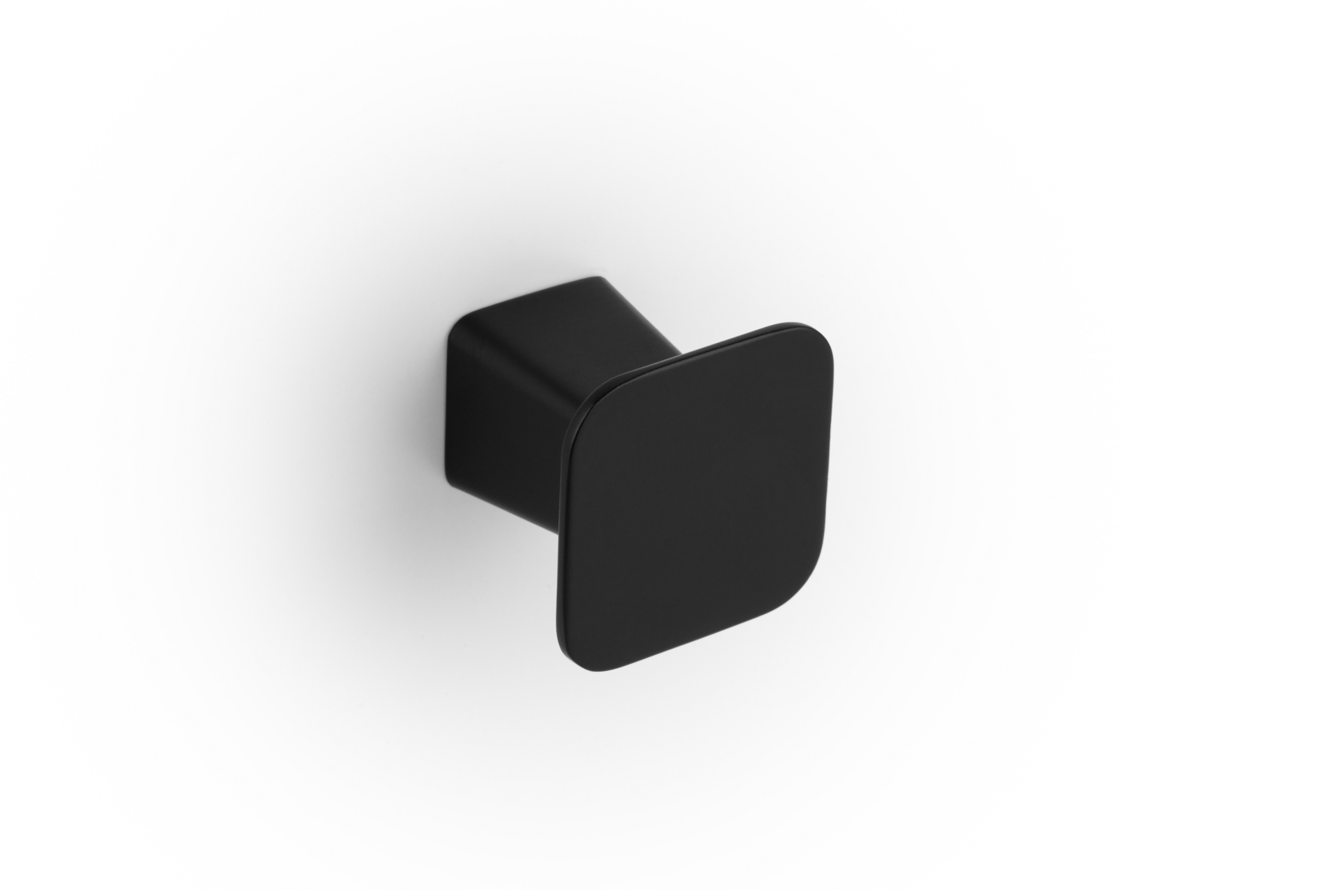 სახელური PRISM - 32x28mm matt black knob VIEFE