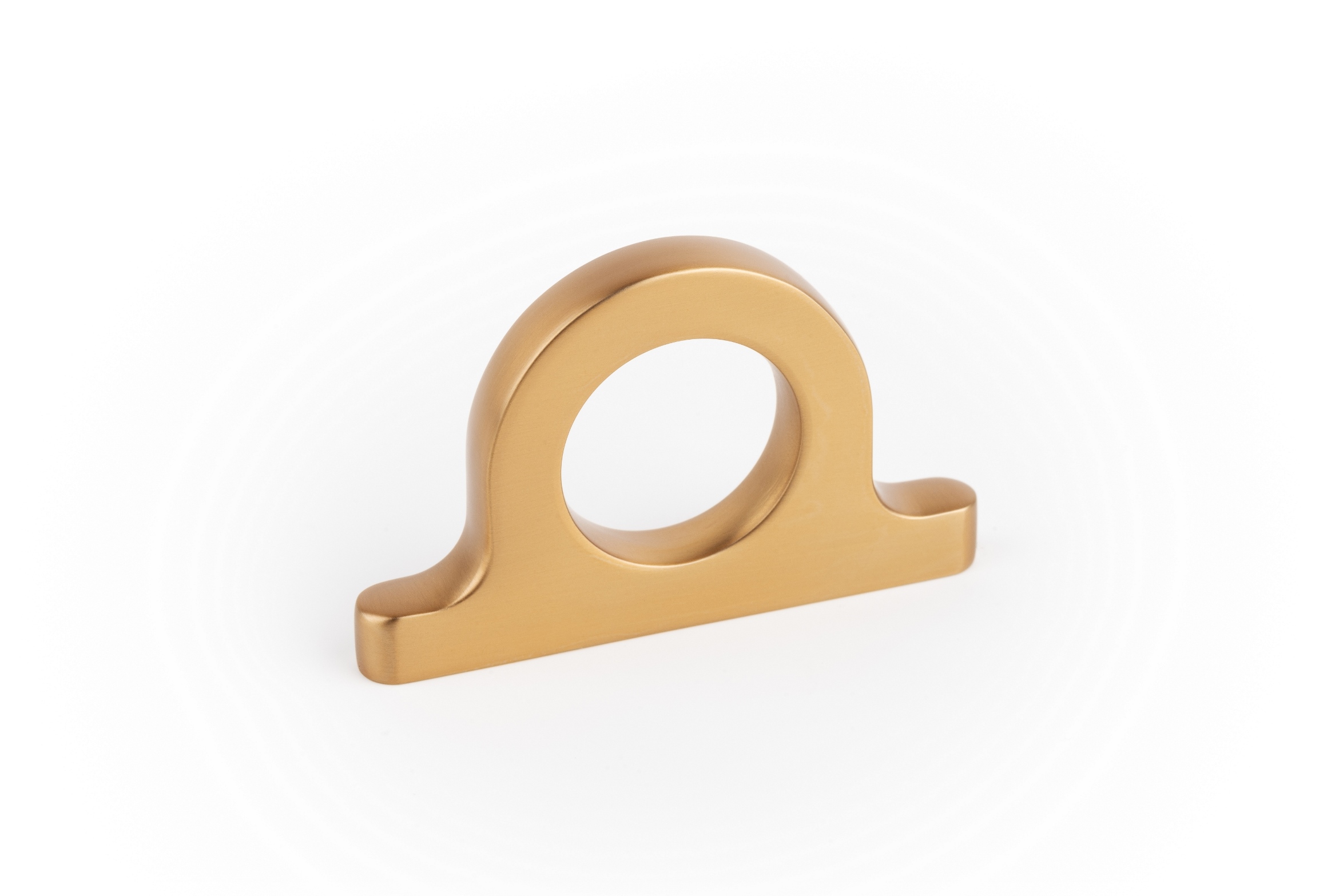 სახელური OMEGA - CC32L62.5mm brushed brass cava knob VIEFE