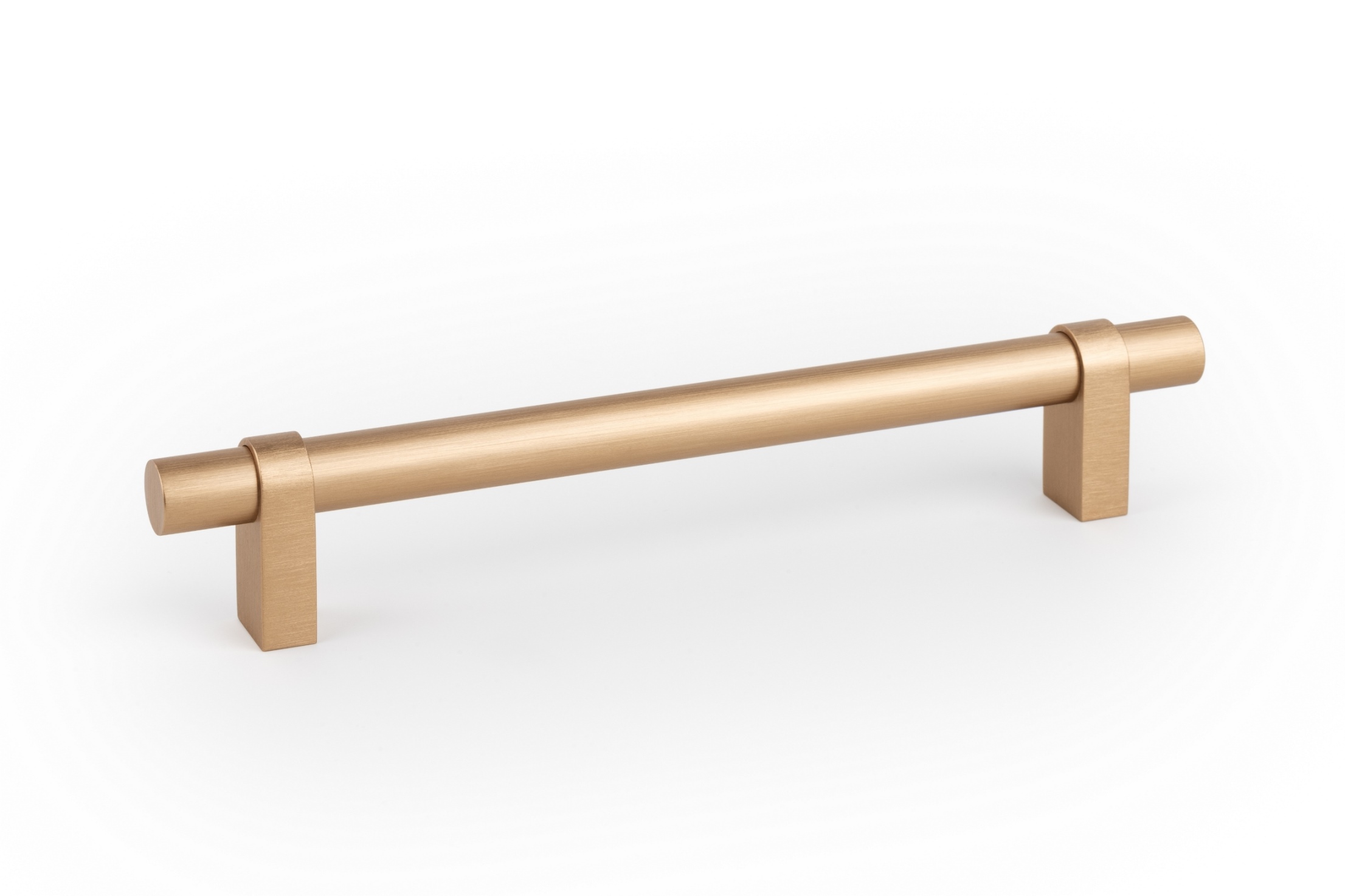 სახელური NOBB - CC192L244mm brushed brass cava pull VIEFE