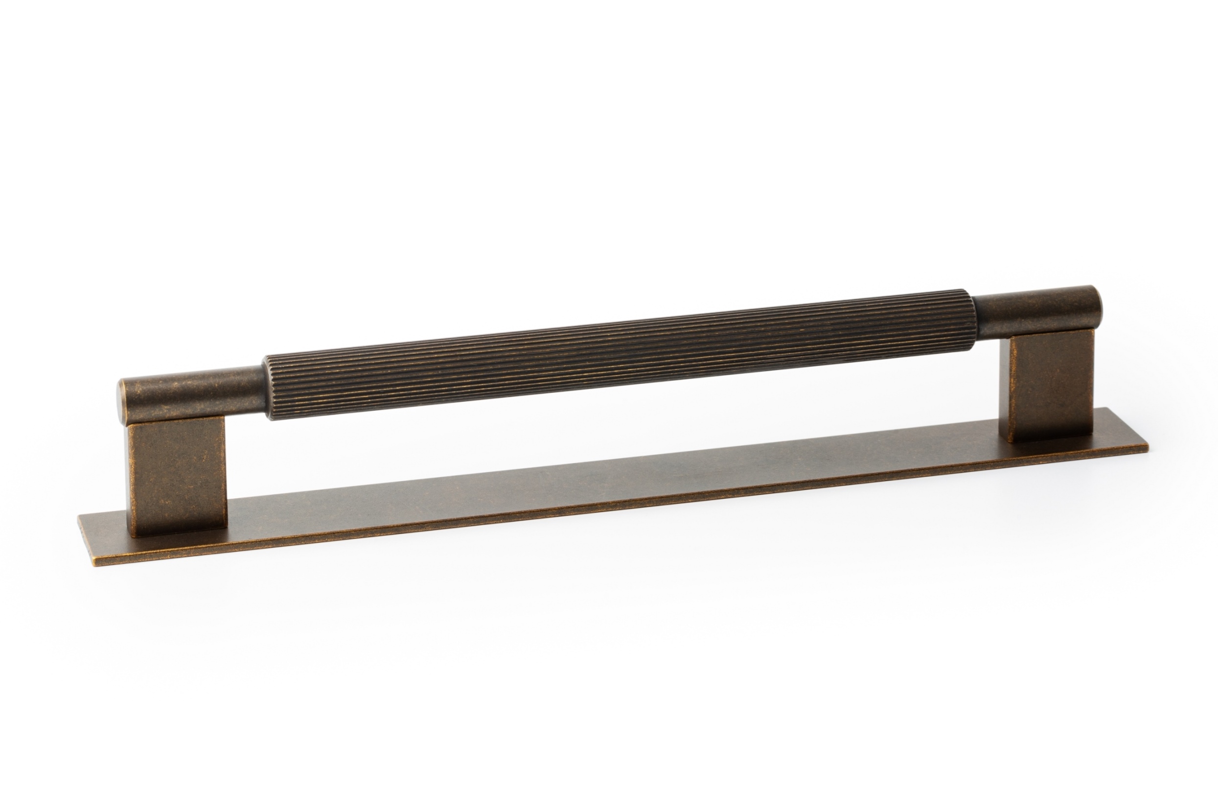 სახელური ARPA plate - CC192L230mm rustic brass handle VIEFE
